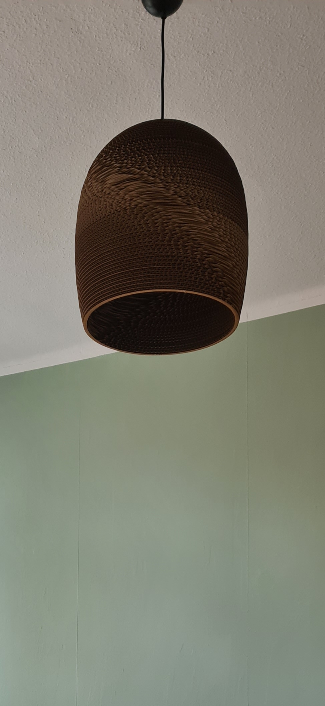 Scraplight Bell and Oliv Pendant Lights