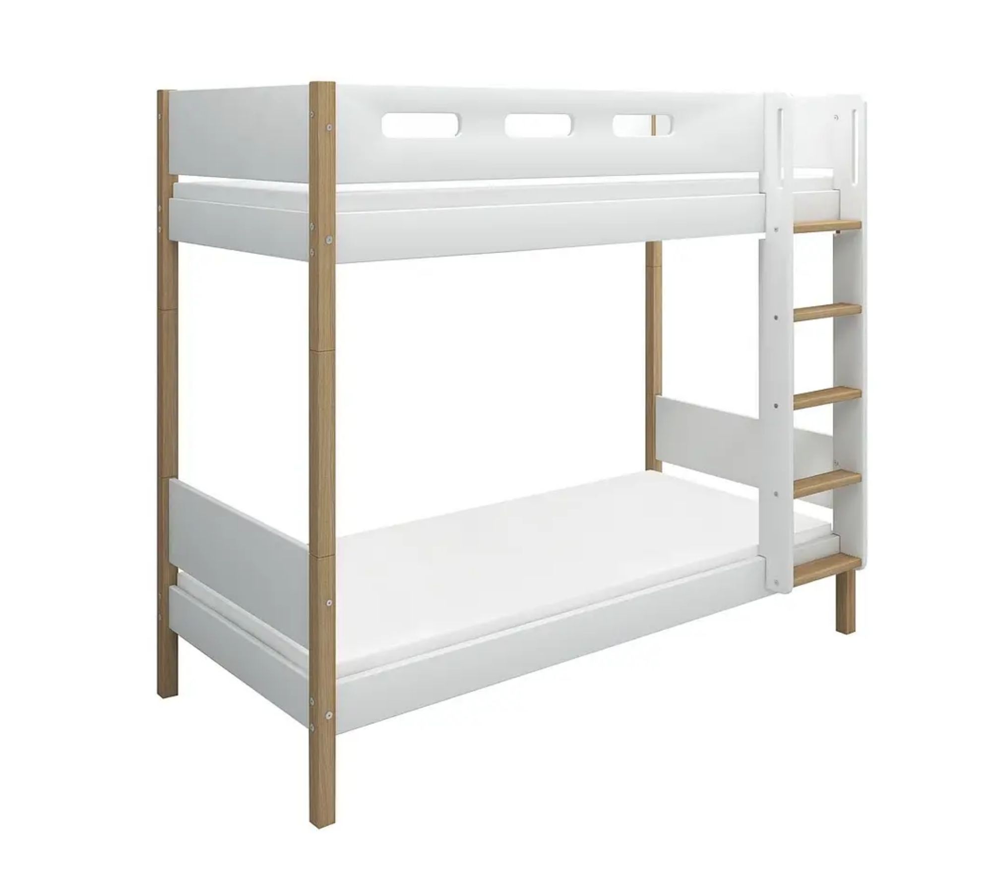 Etagenbett Extra Hoch Holz Weiß