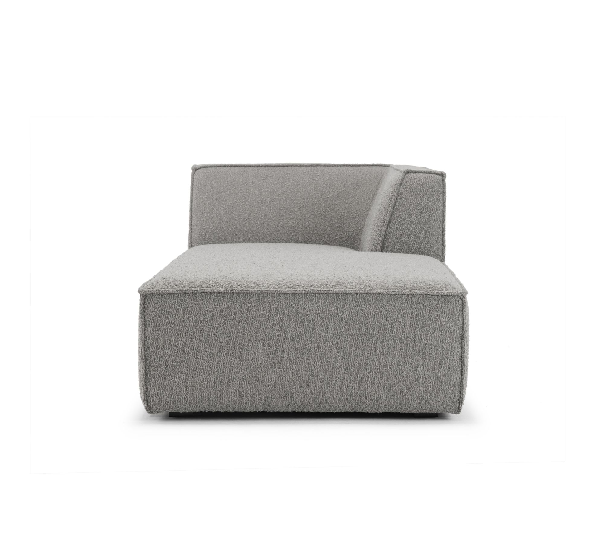 Dane 1-Sitzer Récamiere Rechts Maya Warm Grey