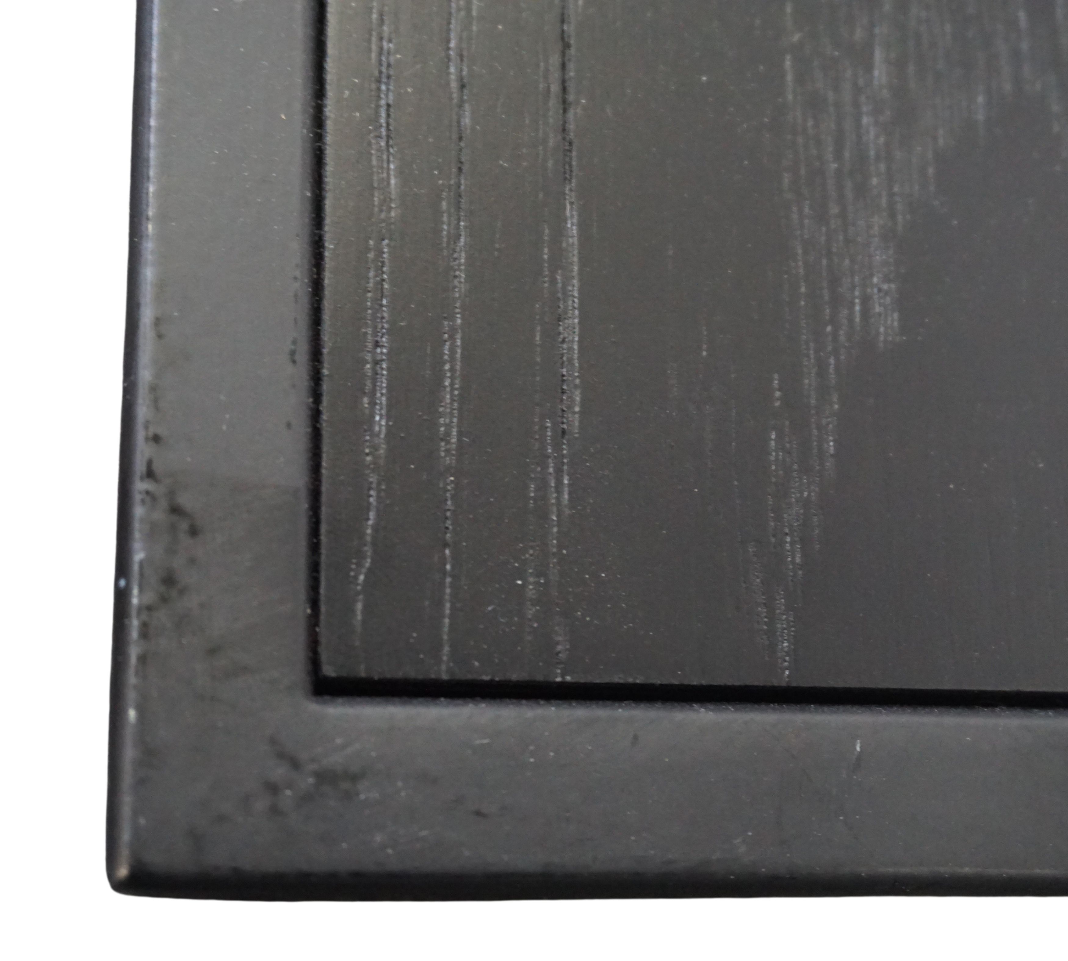Frame Regal mit Brett Eiche Schwarz