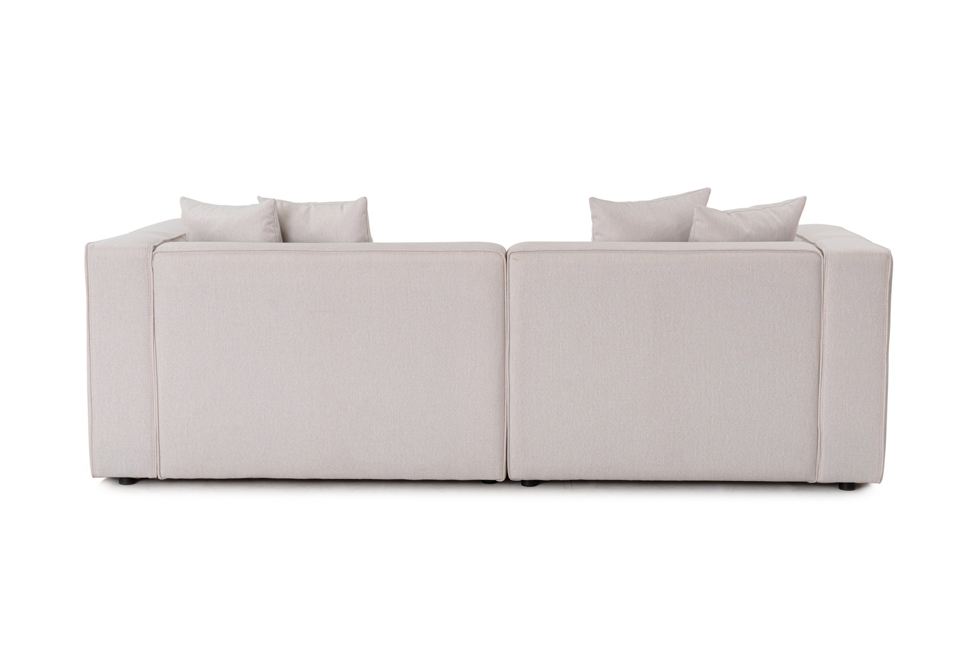 Mora Ecksofa Rechts Beige