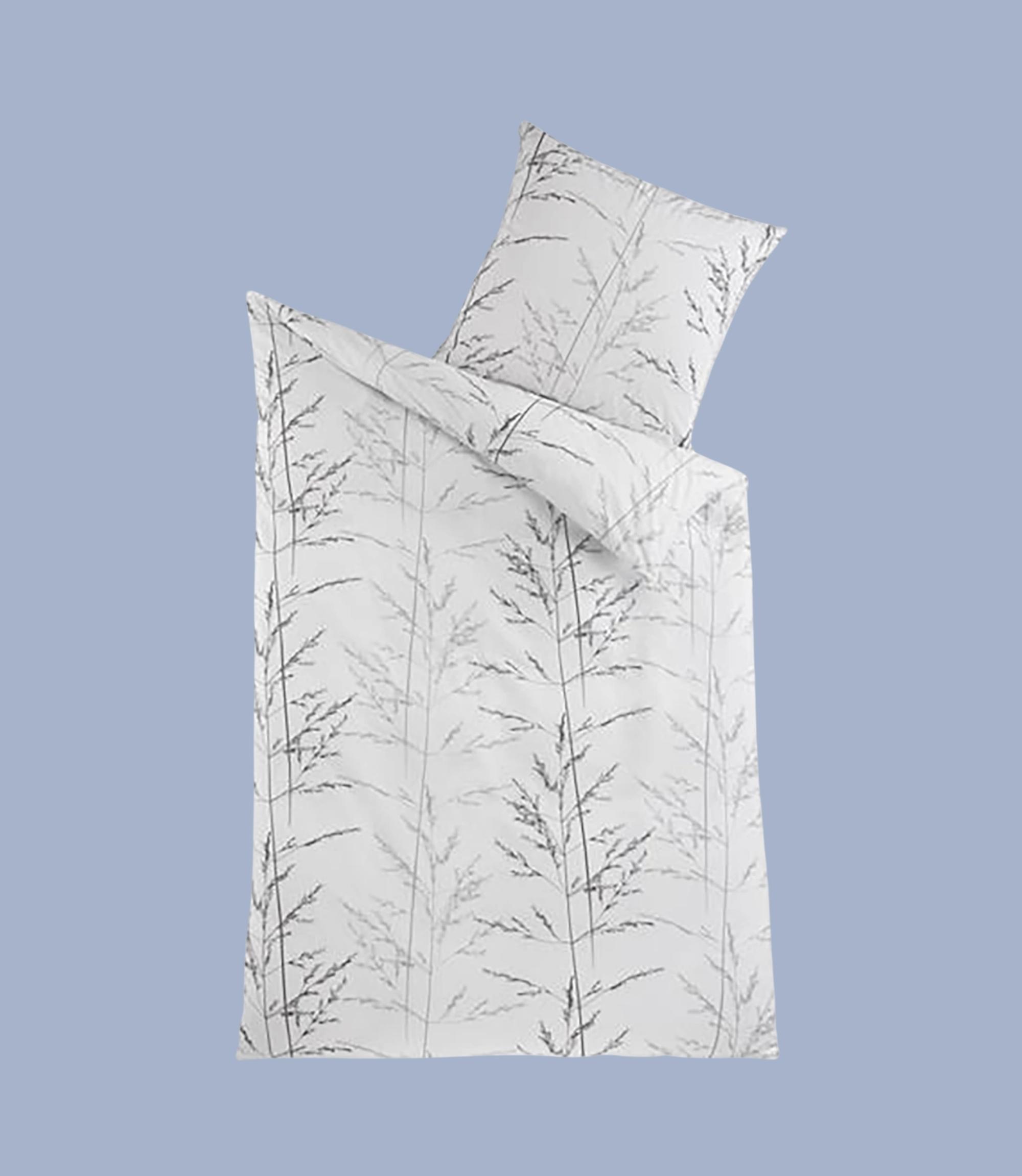 2-piece bed linen set cotton white