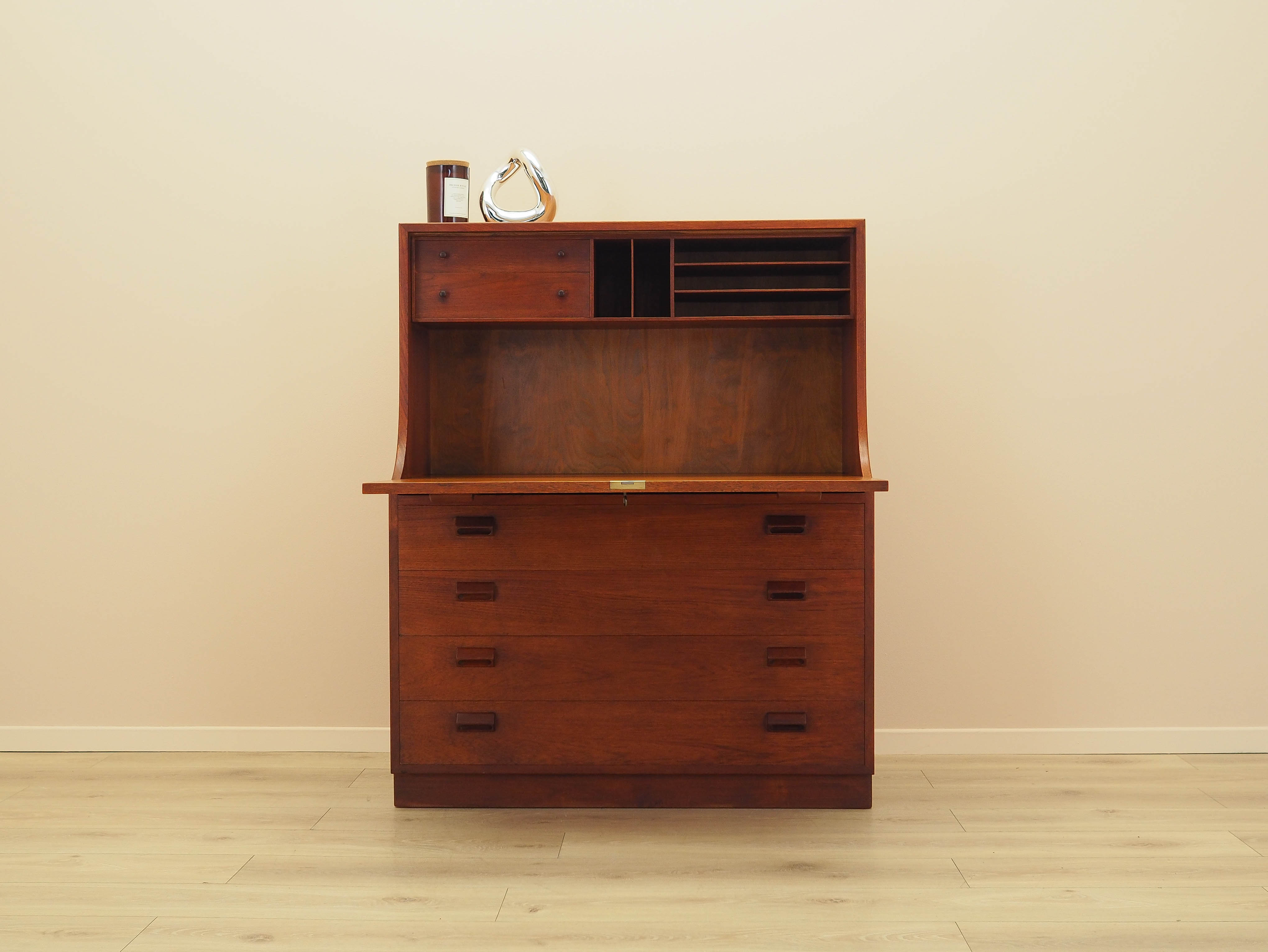 Teak secretary desk