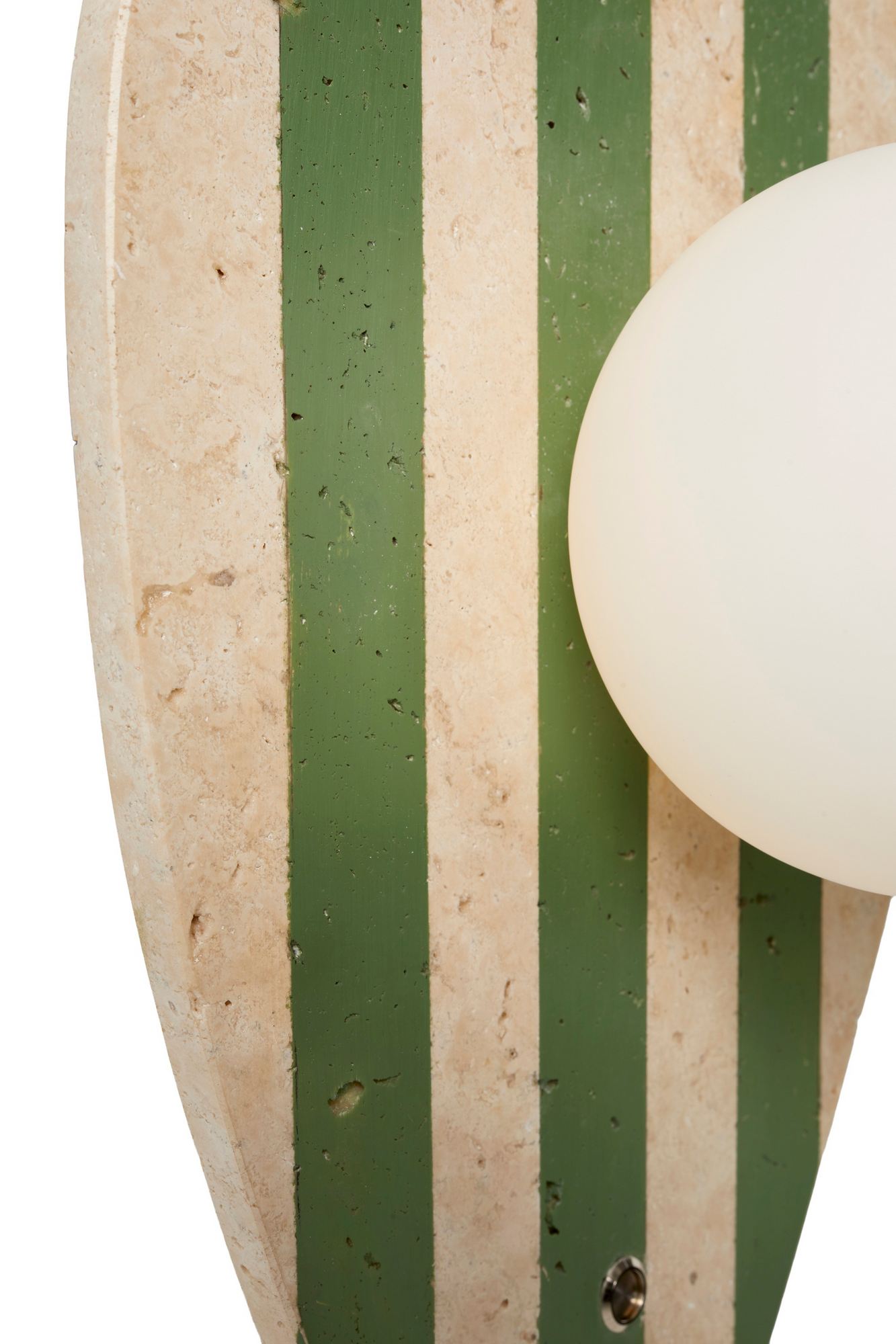 Espe Wall Lamp Travertine Green