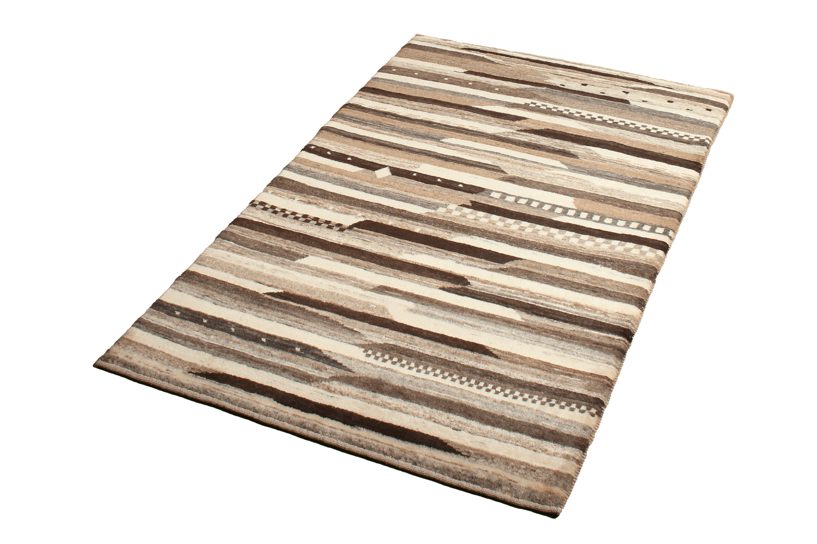 Tappeto Gabbeh Rizbaf Lana Multicolore