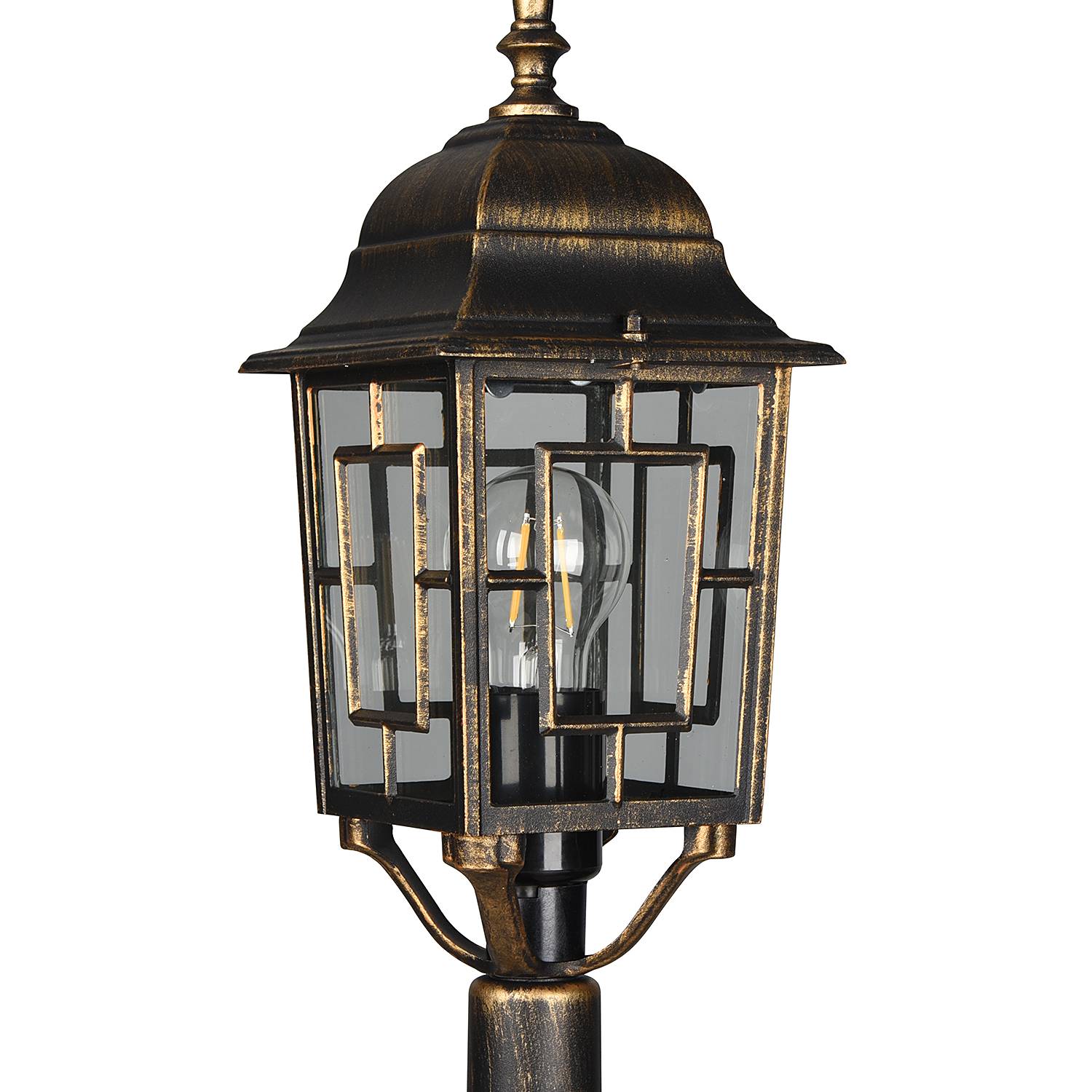 Wegeleuchte Volturno Typ A Aluminiumguss Rostbraun