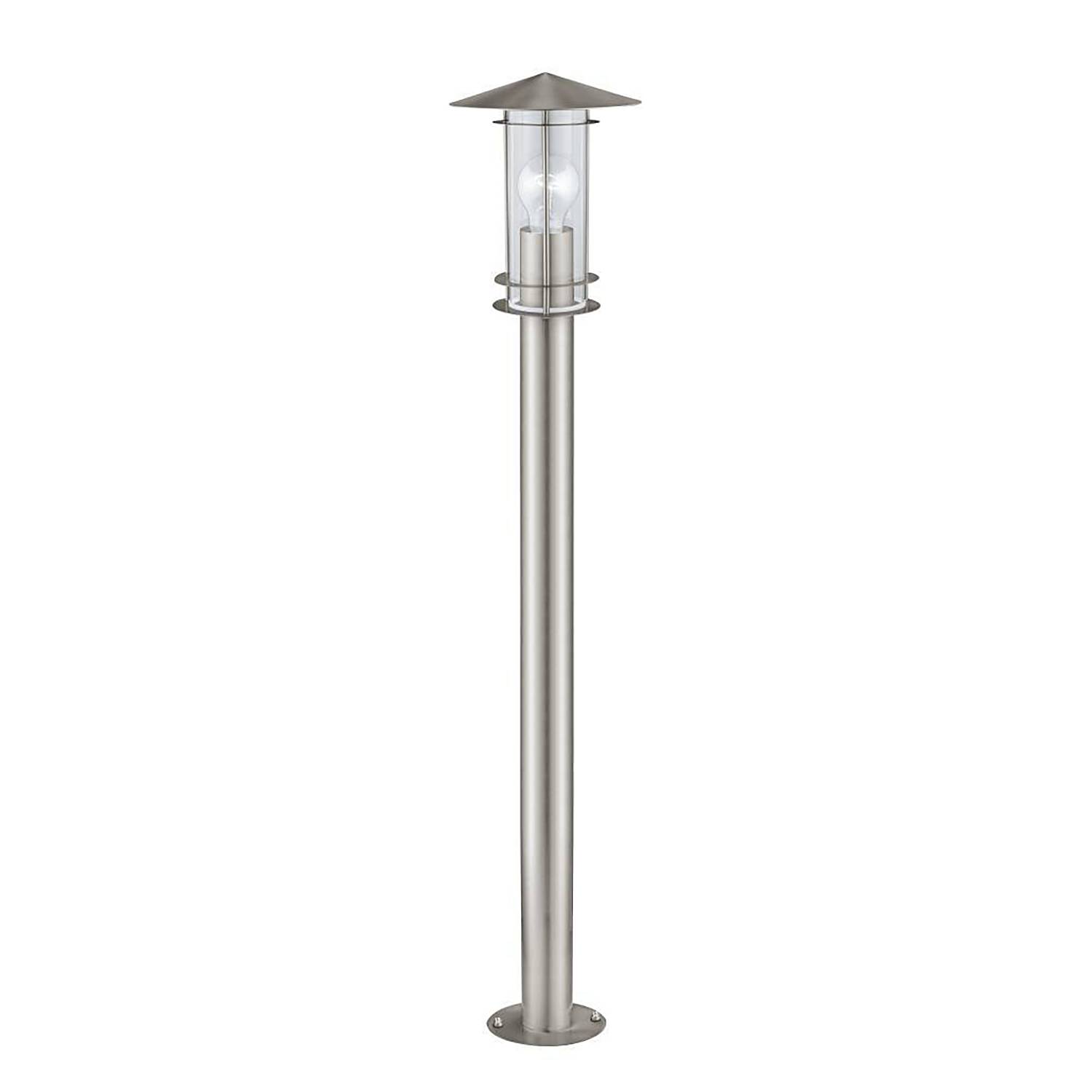 Wegeleuchte Lisio mit Sensor Edelstahl Glas