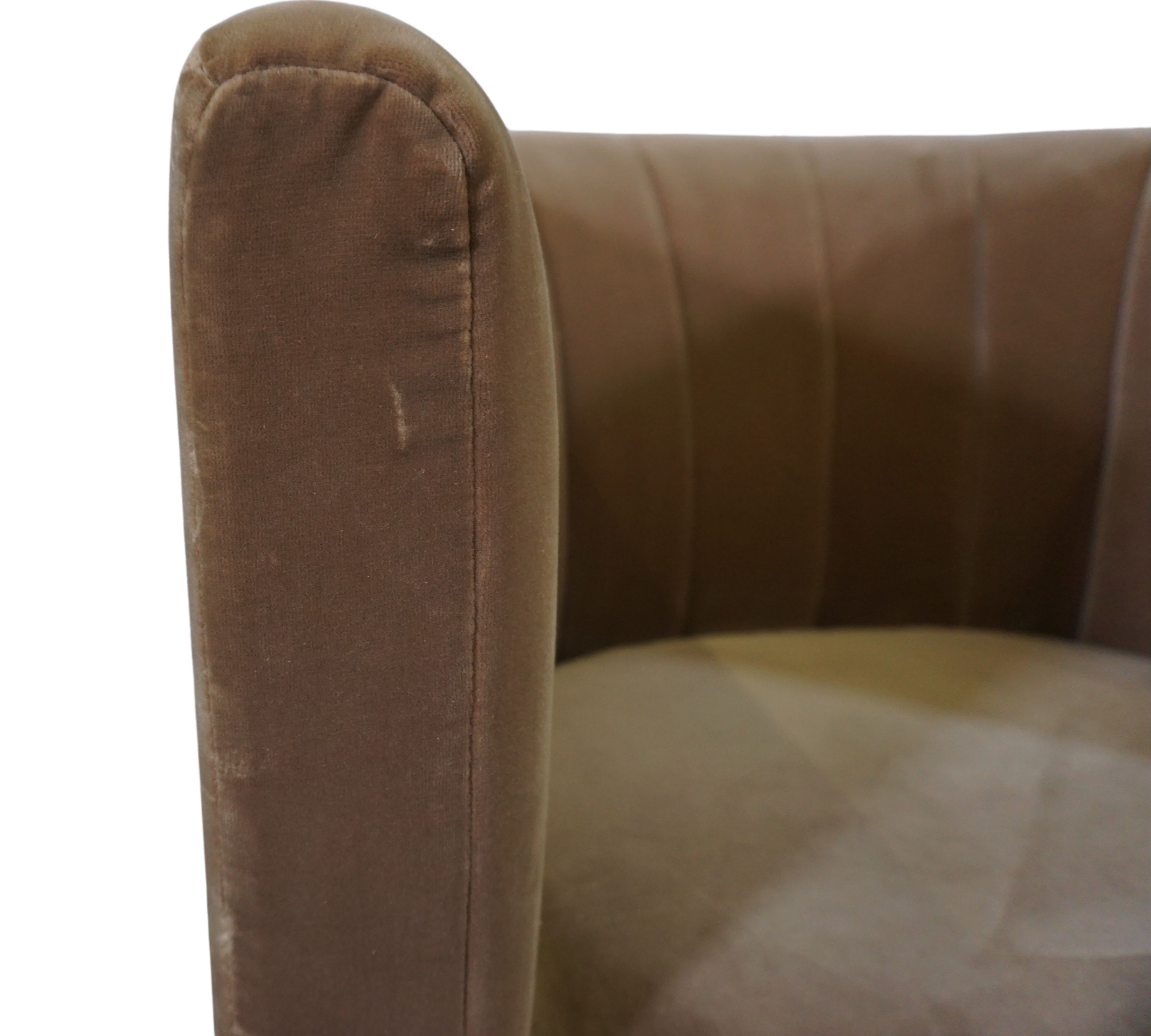 Loafer SC23 Sessel Samt Marron