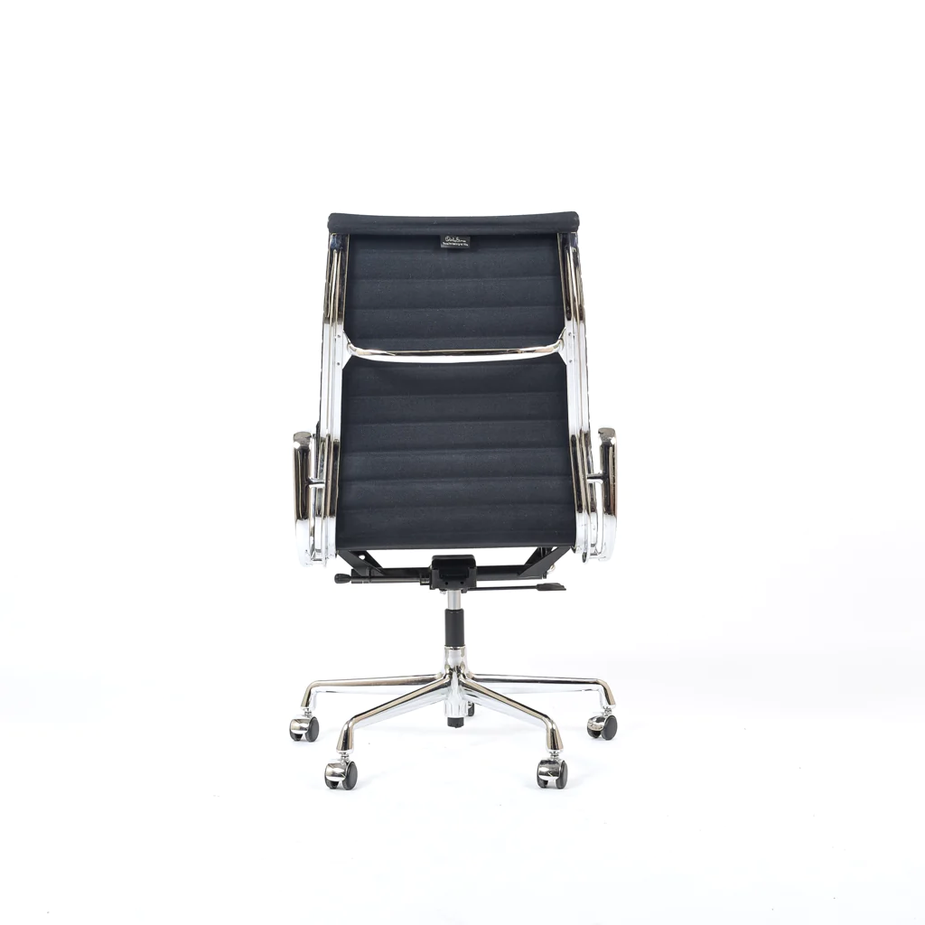 Eames EA119 Bürostuhl Textil Aluminium Schwarz 