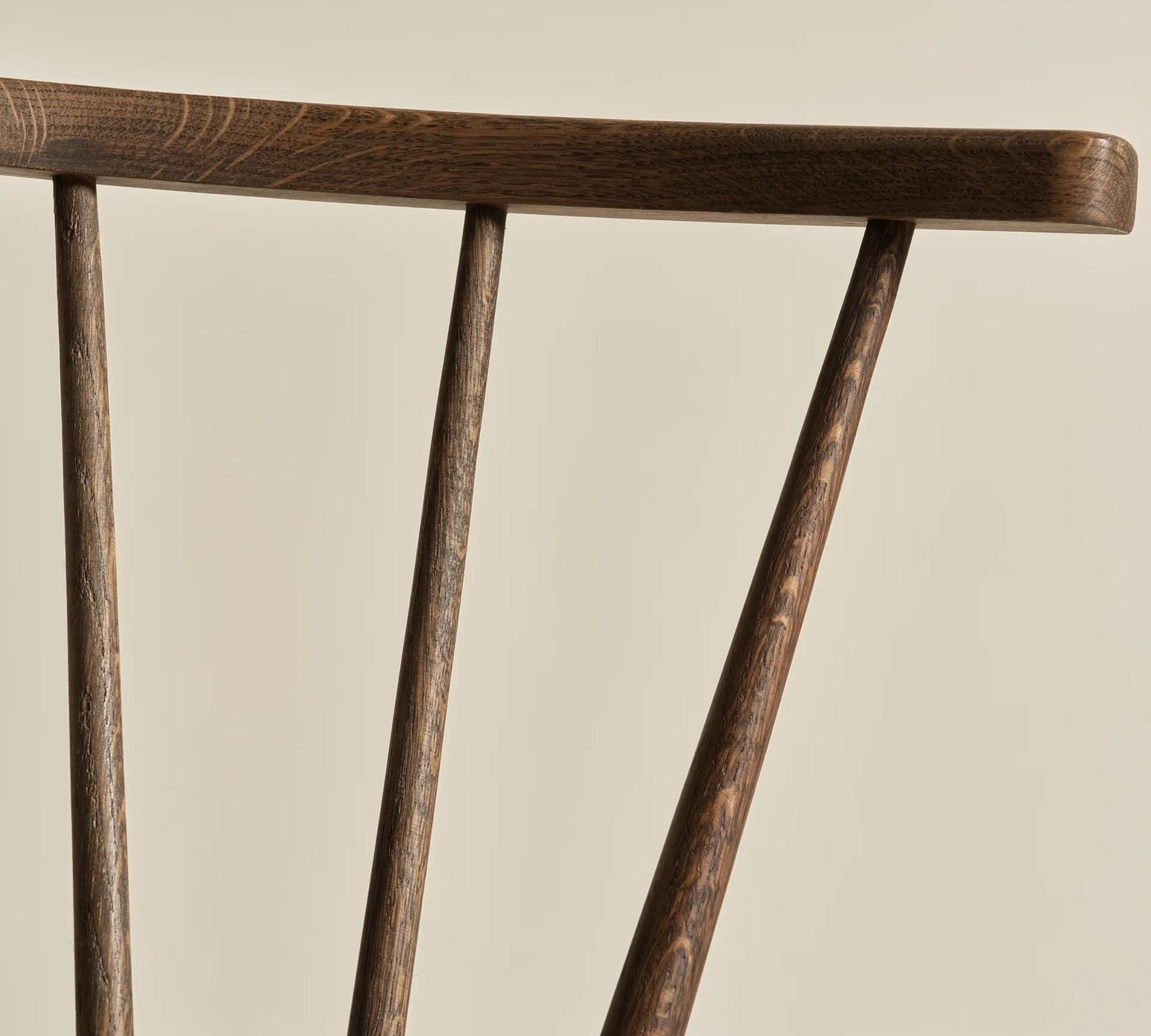 2x Swallow Chair Set Smoked Oak