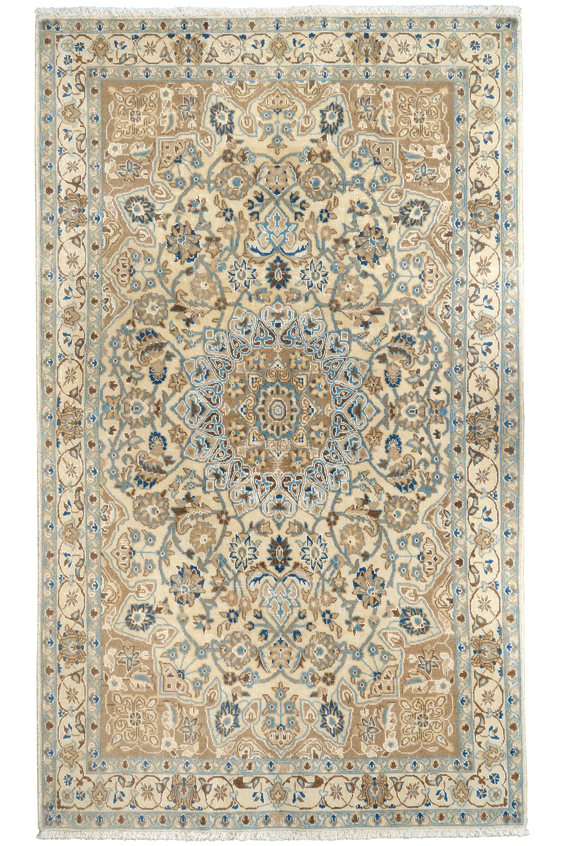 Heritage Hafez Teppich Wolle Beige