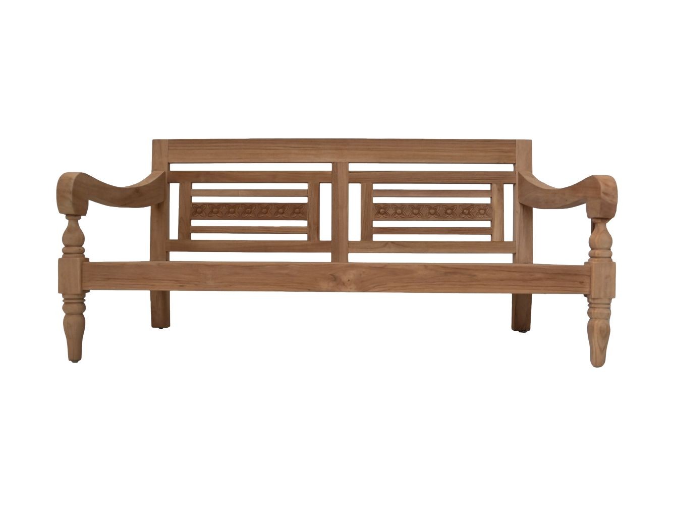 Bahama 2,5-Sitzer Loungesofa Teakholz