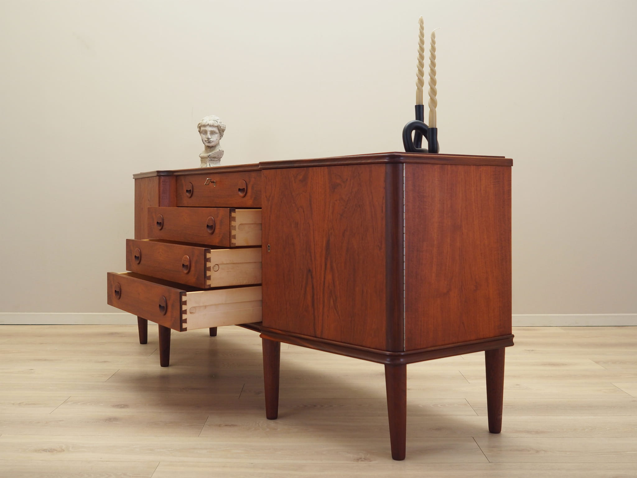 Sideboard Teakholz 1960er Jahre