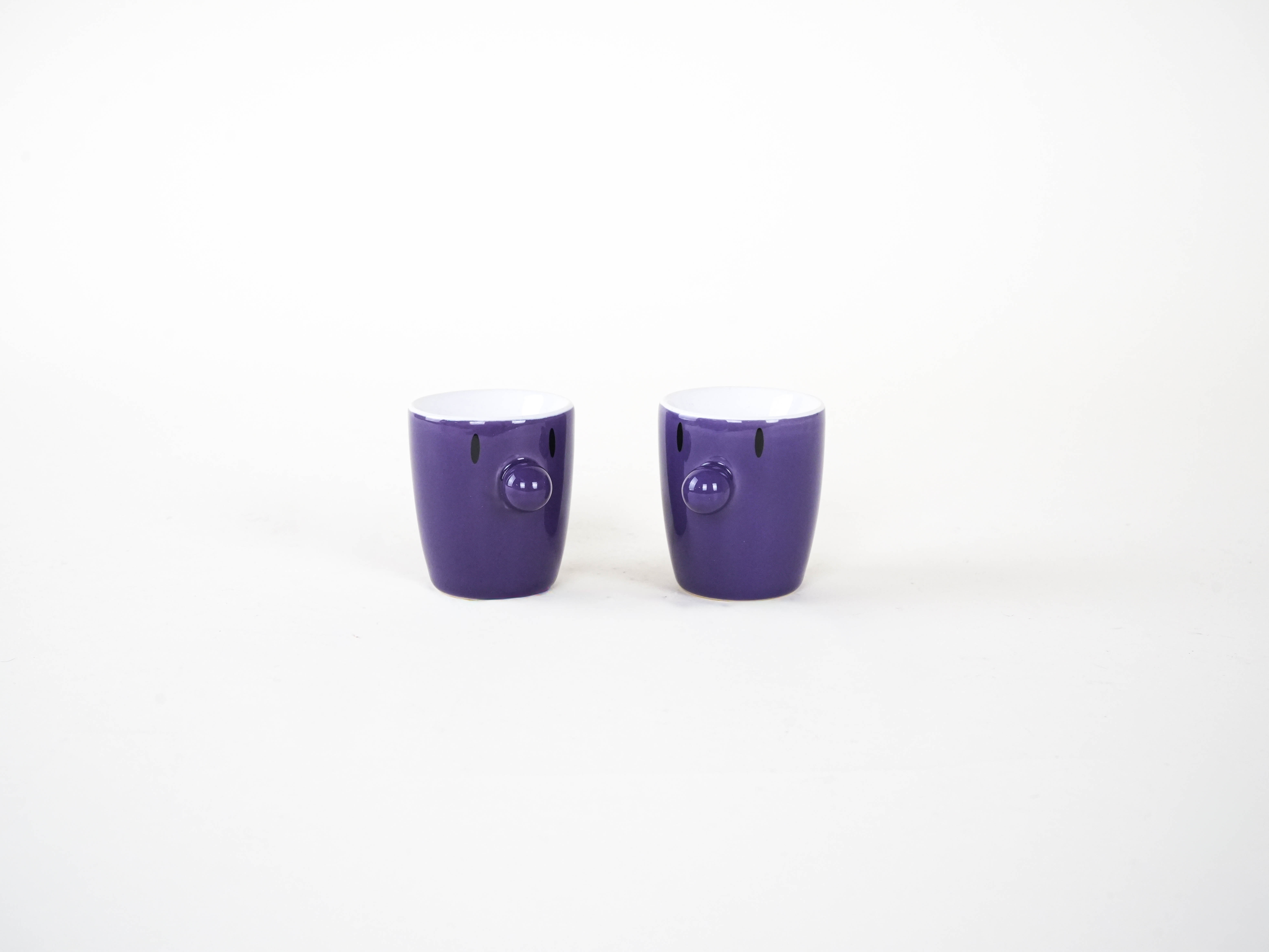 Egg cup set 1970s HOPTIMIST