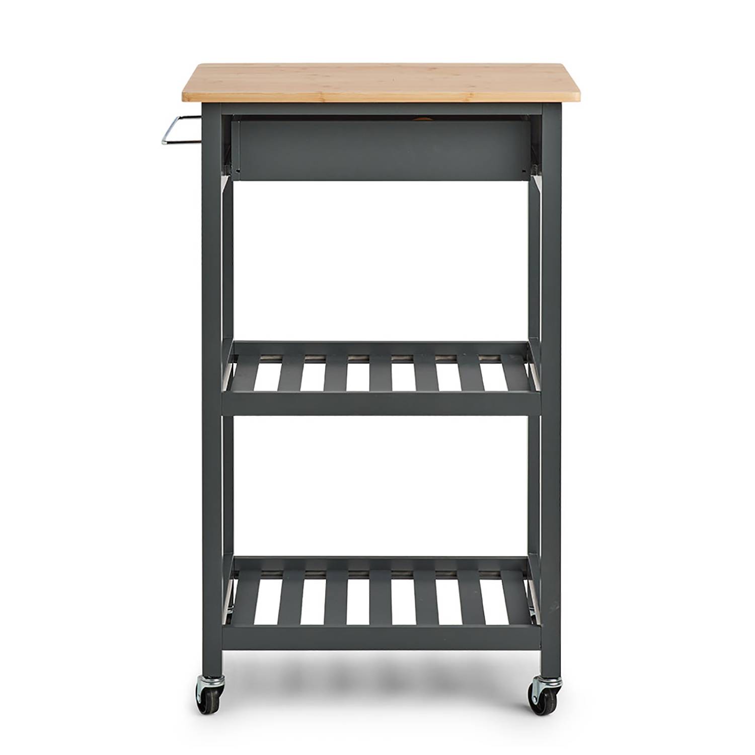 Addison Servierwagen Bambus MDF Grau 