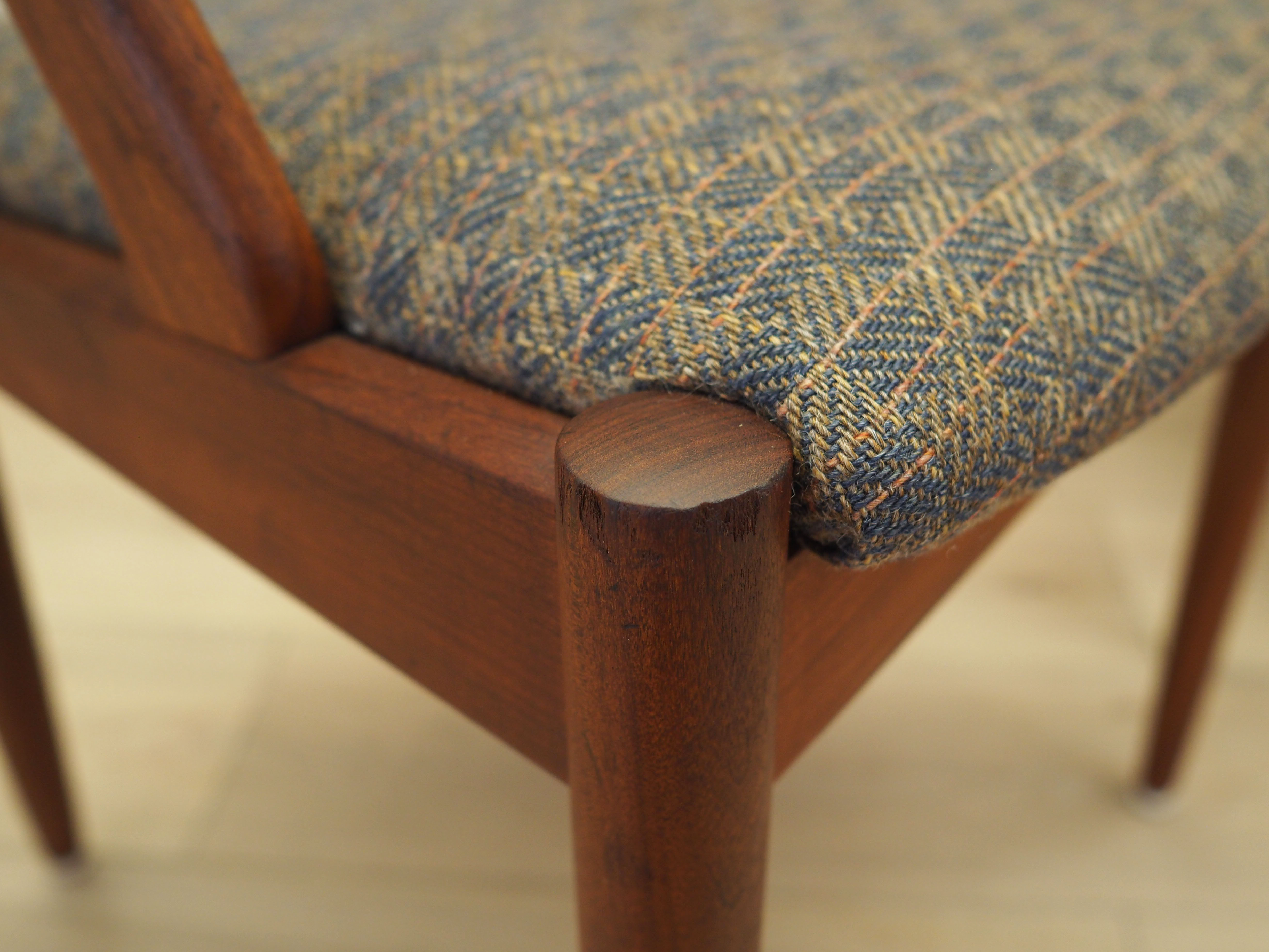 3x No. 31 dining chair teak 1970s