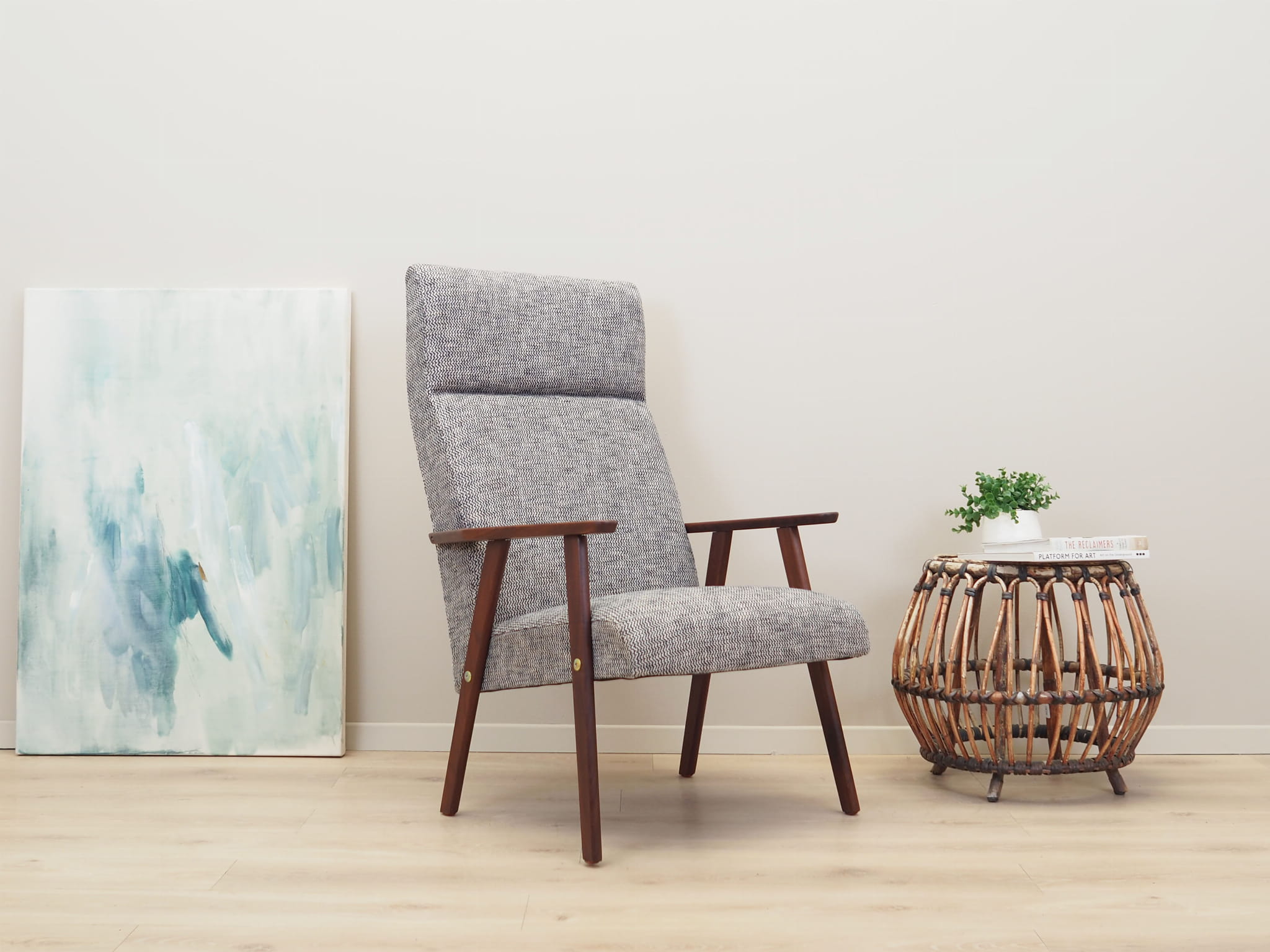 Mahogany Sessel 1960 Jahre