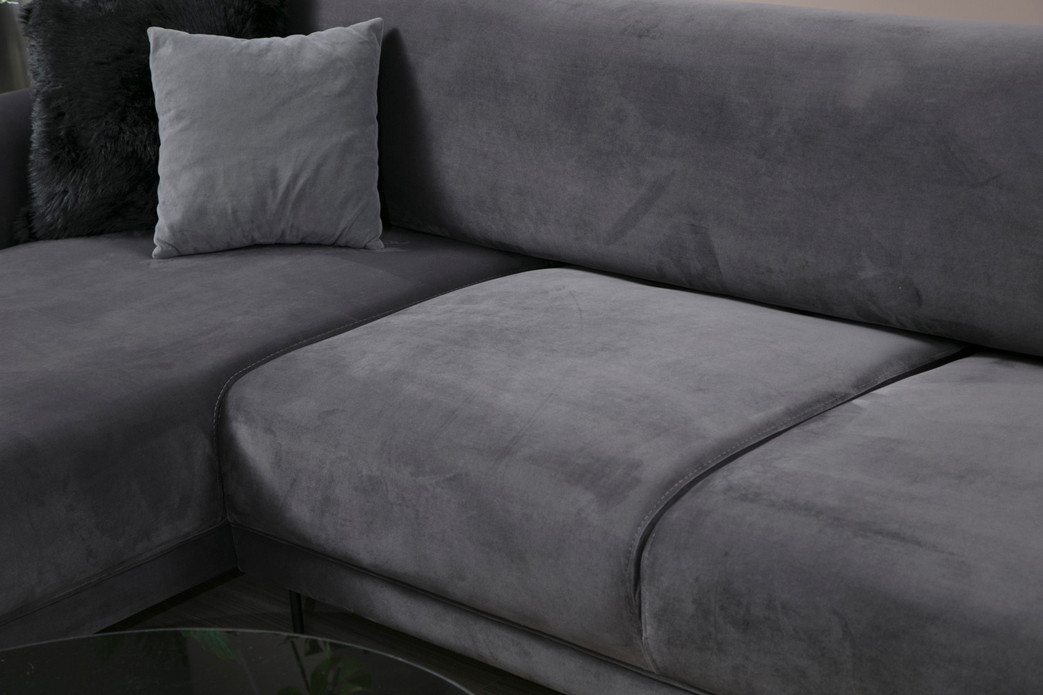 Image Corner sofa Left Anthracite