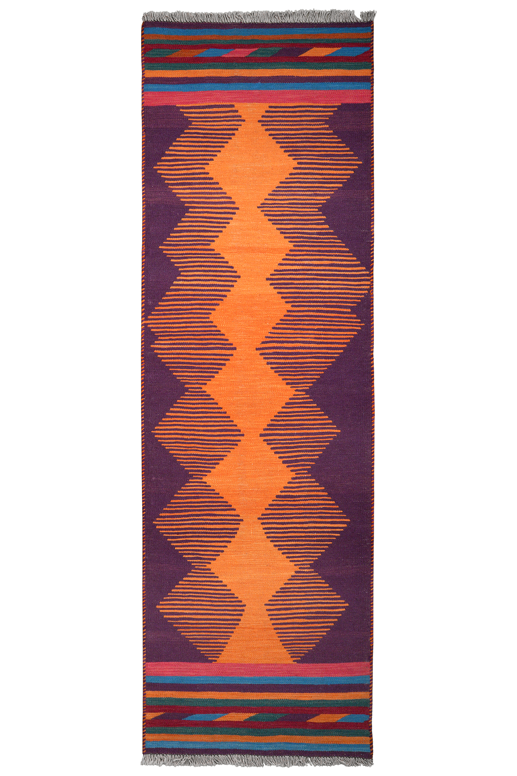 Kilim Gashgai Teppich Orange