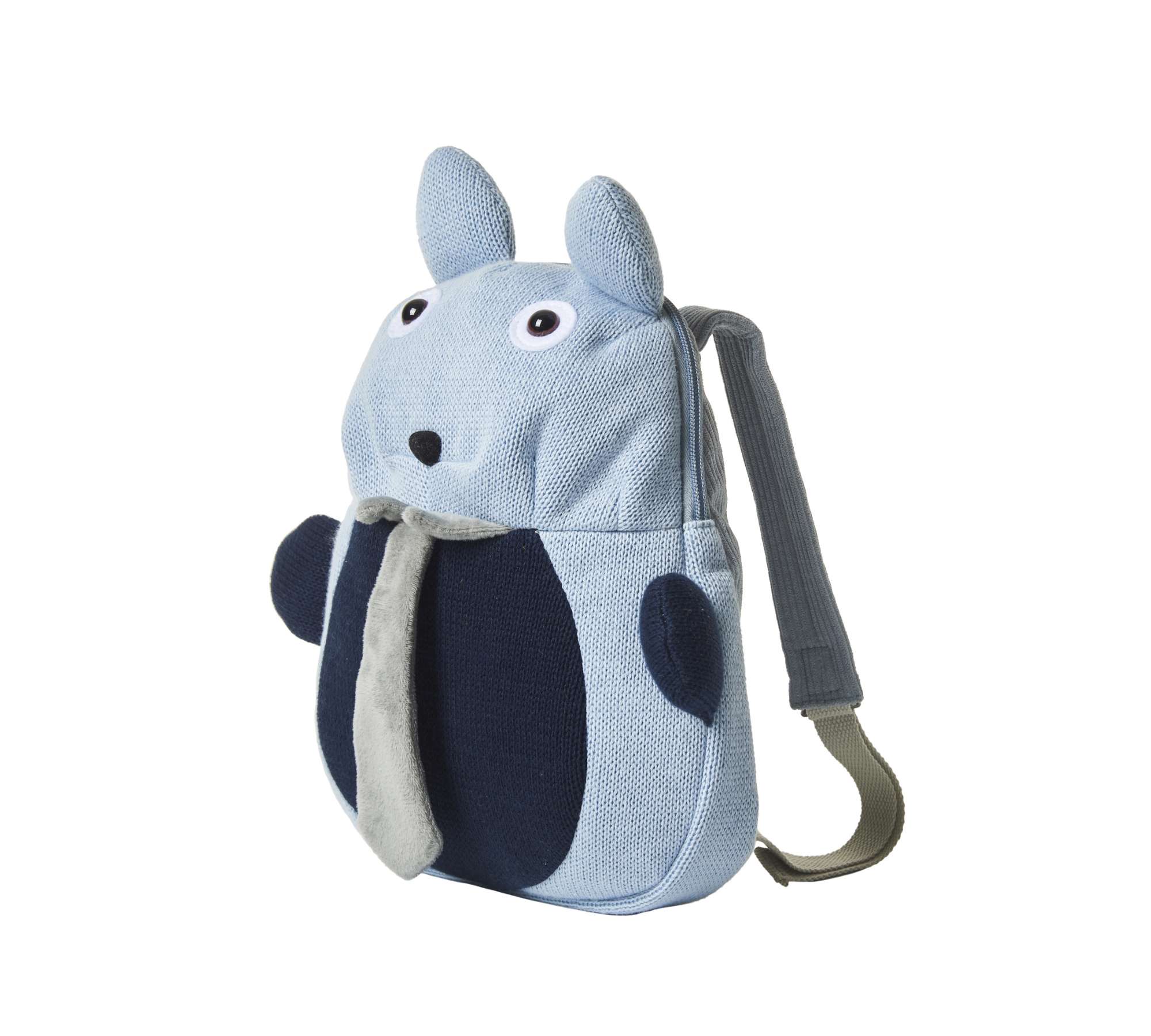 Bieber Rucksack Baumwolle Blau