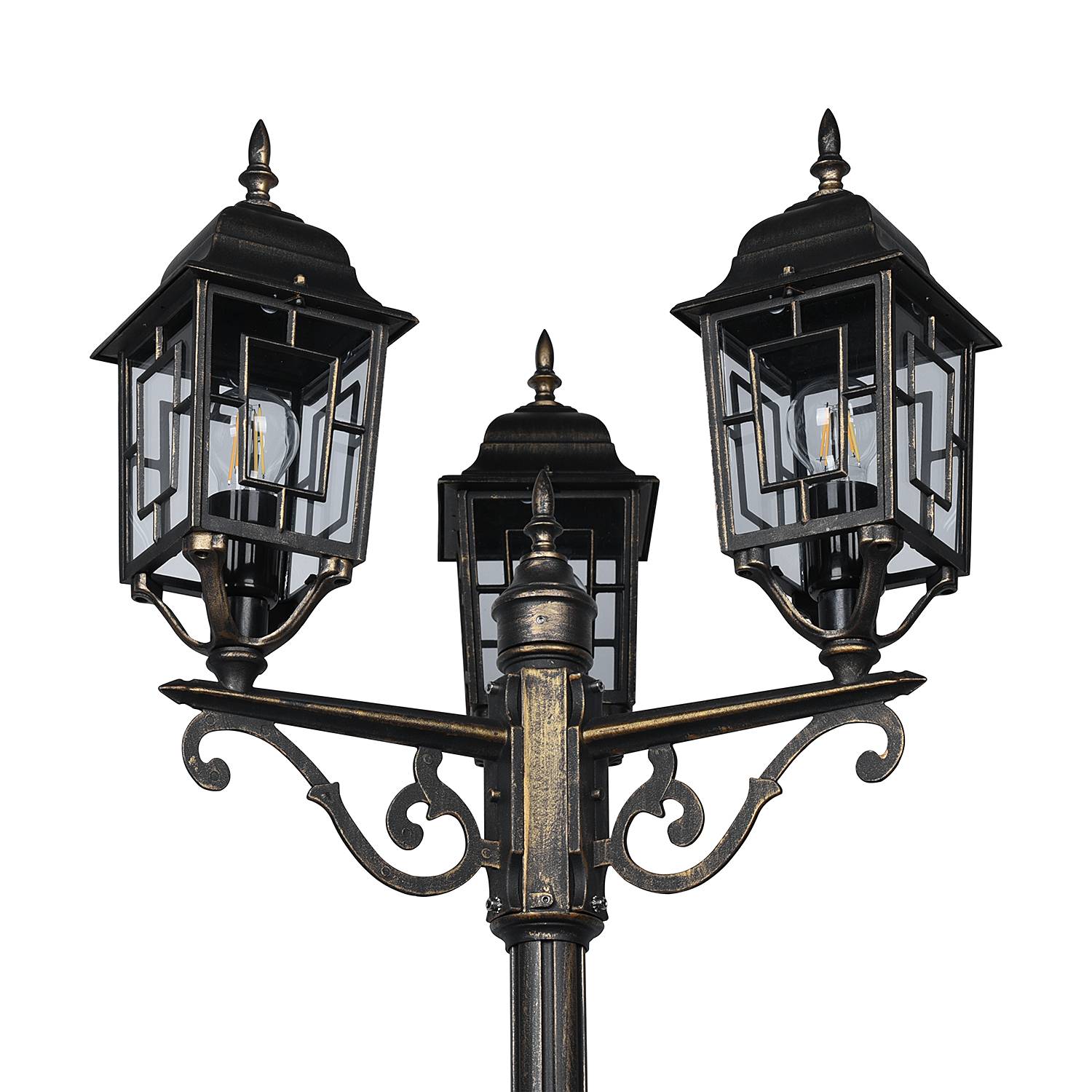 Wegeleuchte Volturno Typ B Aluminiumguss Rostbraun