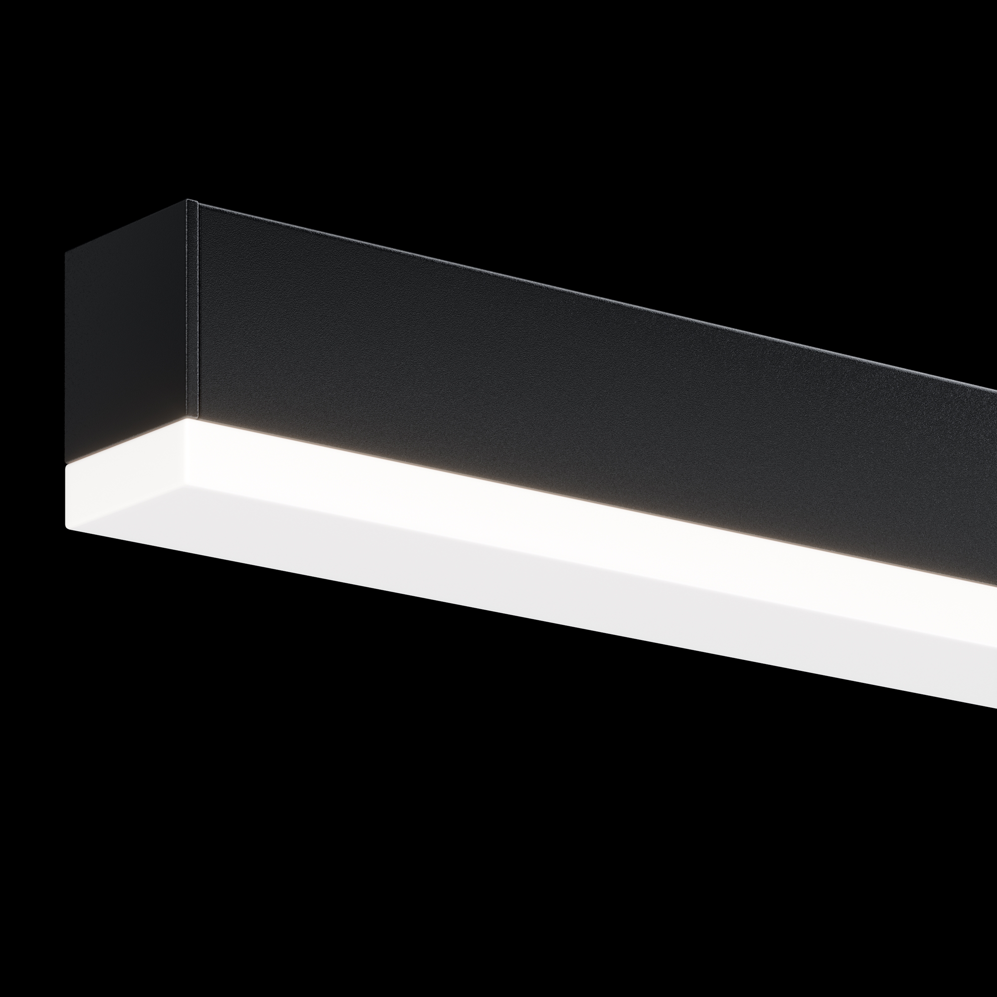 Spruce Lighting Aluminium Black