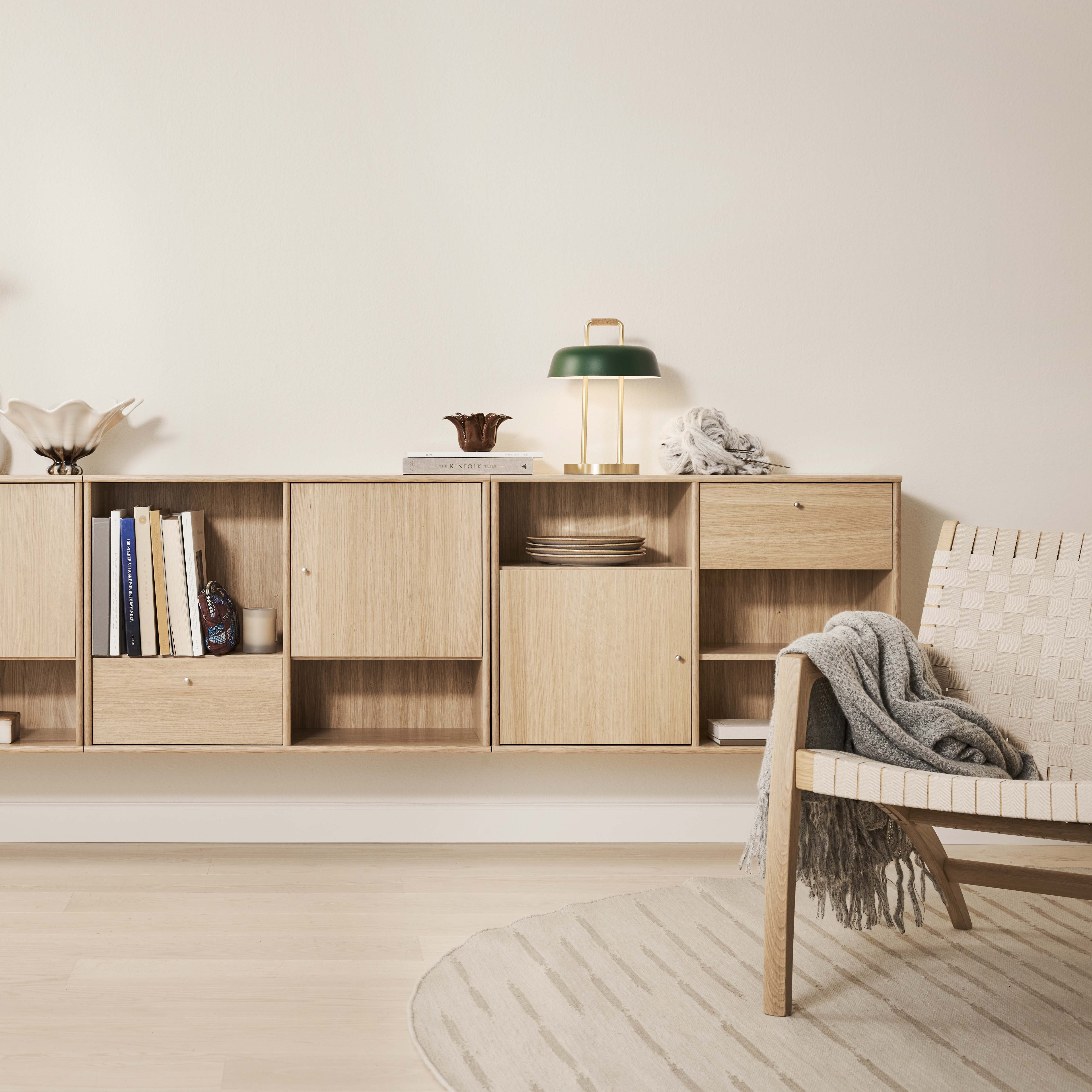 Heim Leuchte Tragbar mit Mini-USB-Anschluss Messing Grün