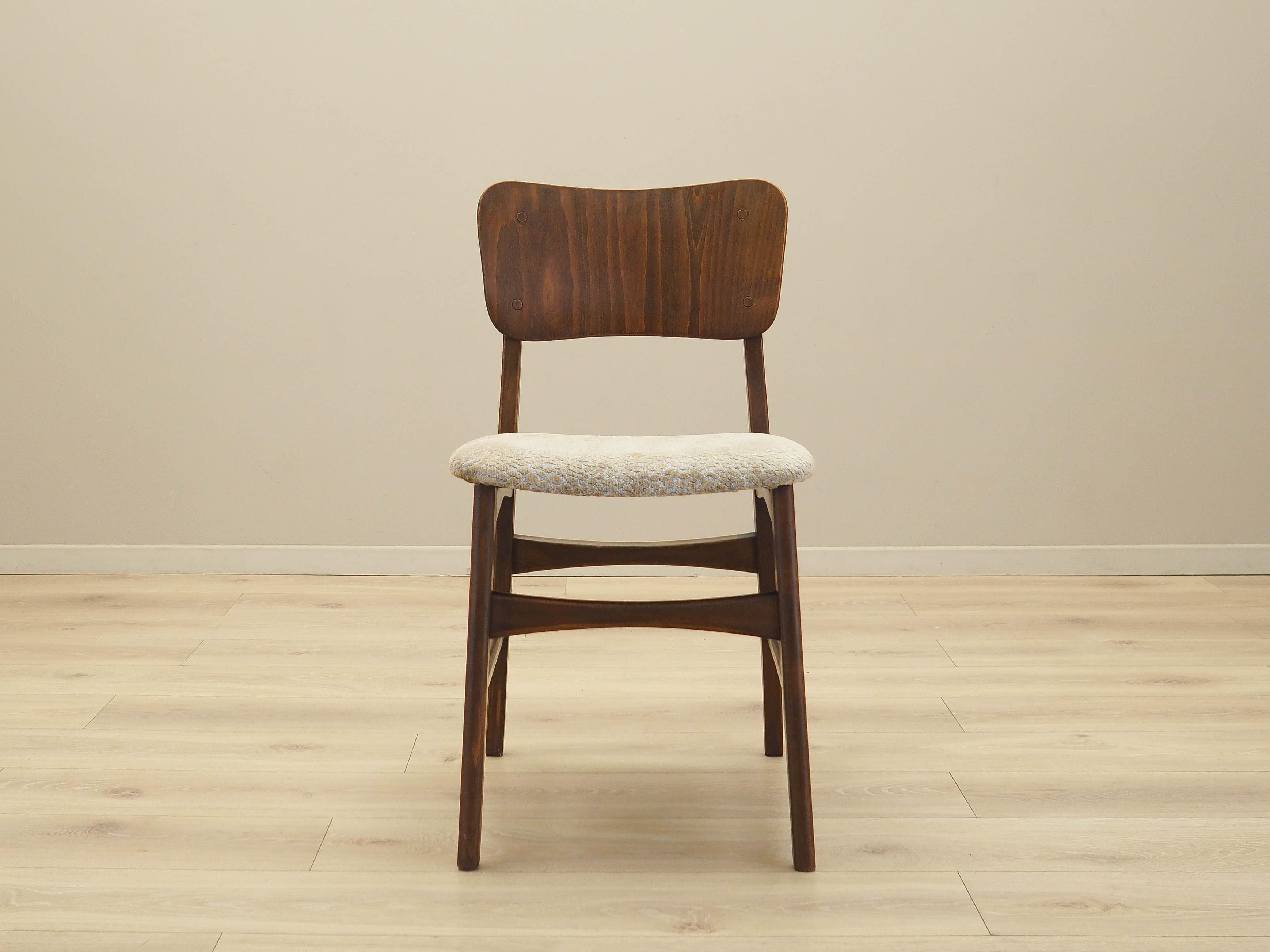 6x Stuhl-Set Braun 1960er Jahre