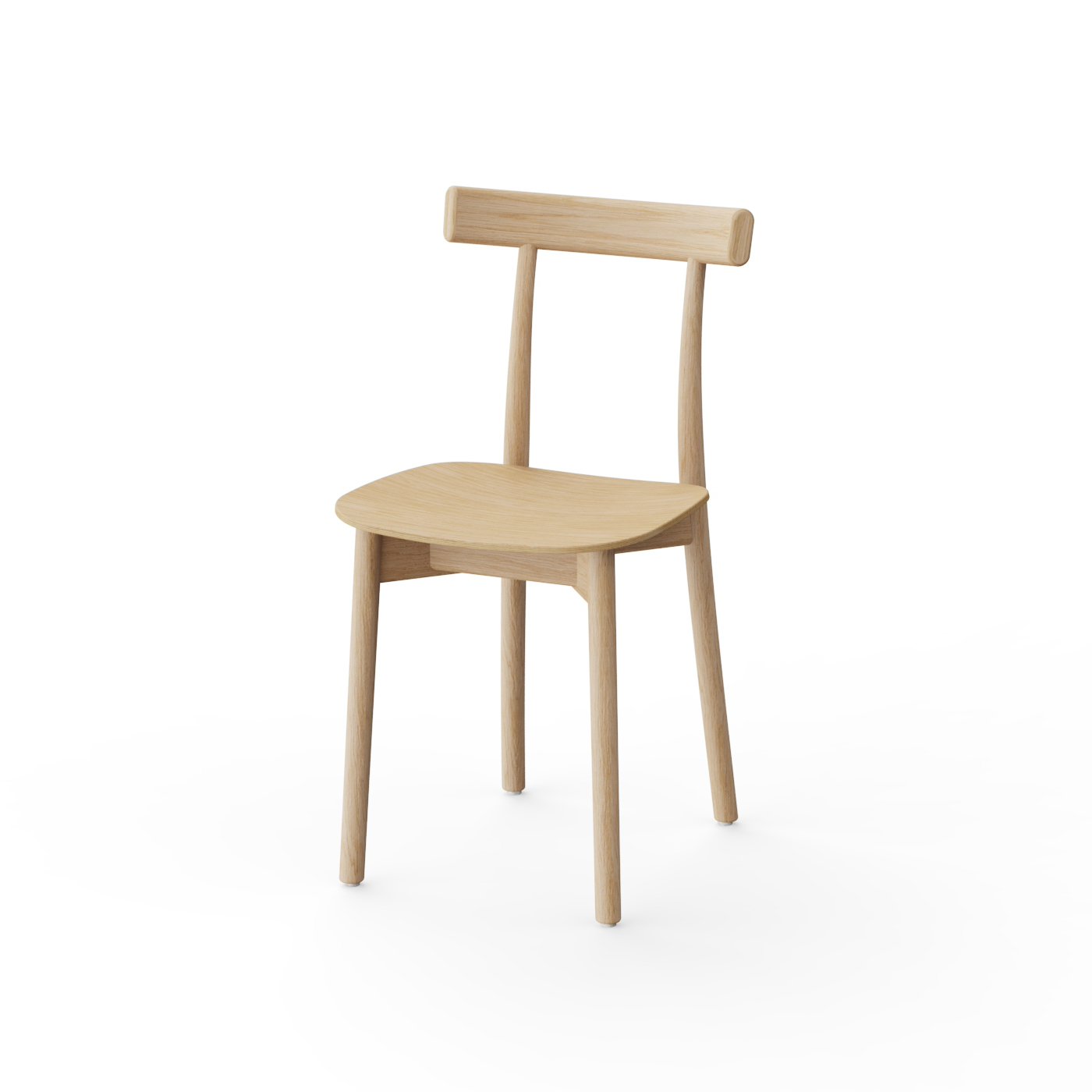 Skinny Dining Chair Oak