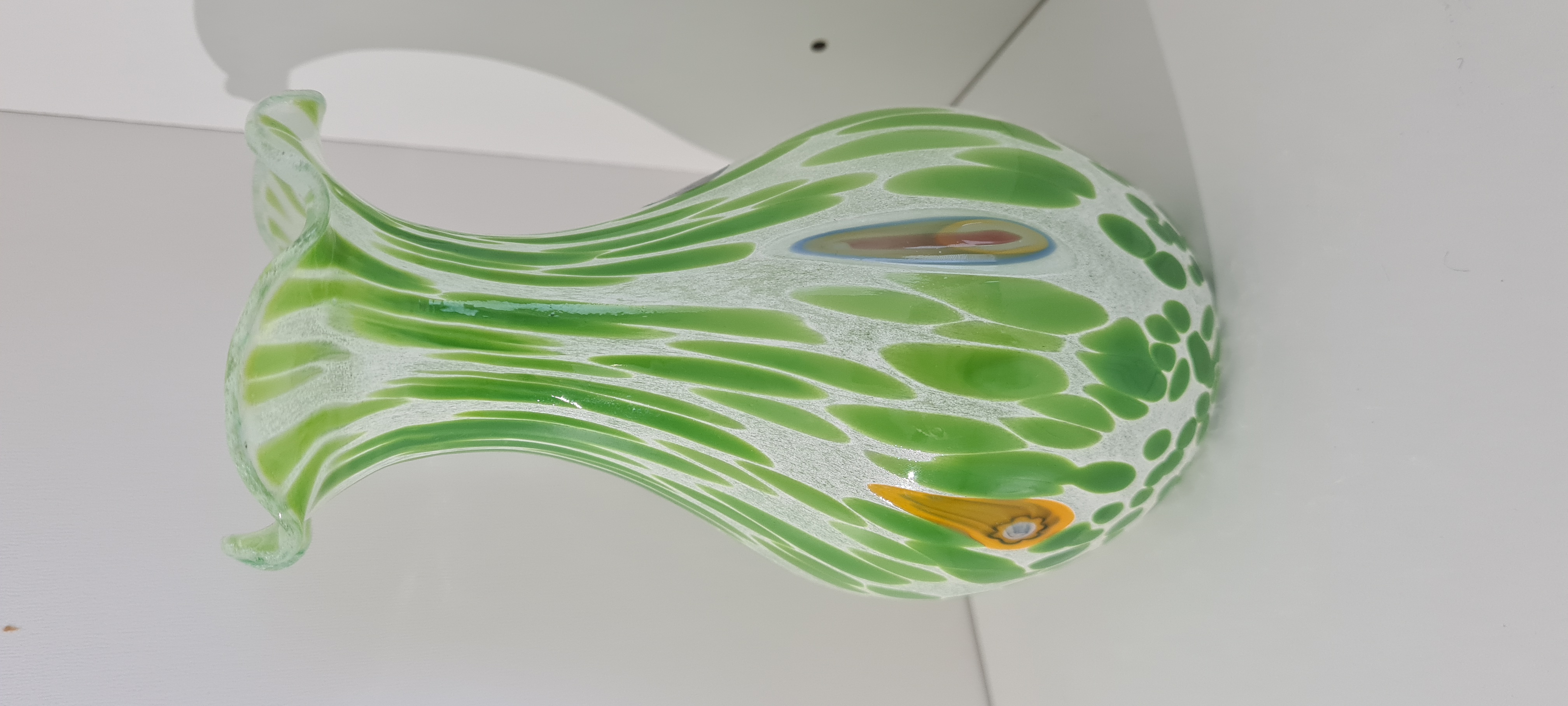 Vase Muranoglas Grün