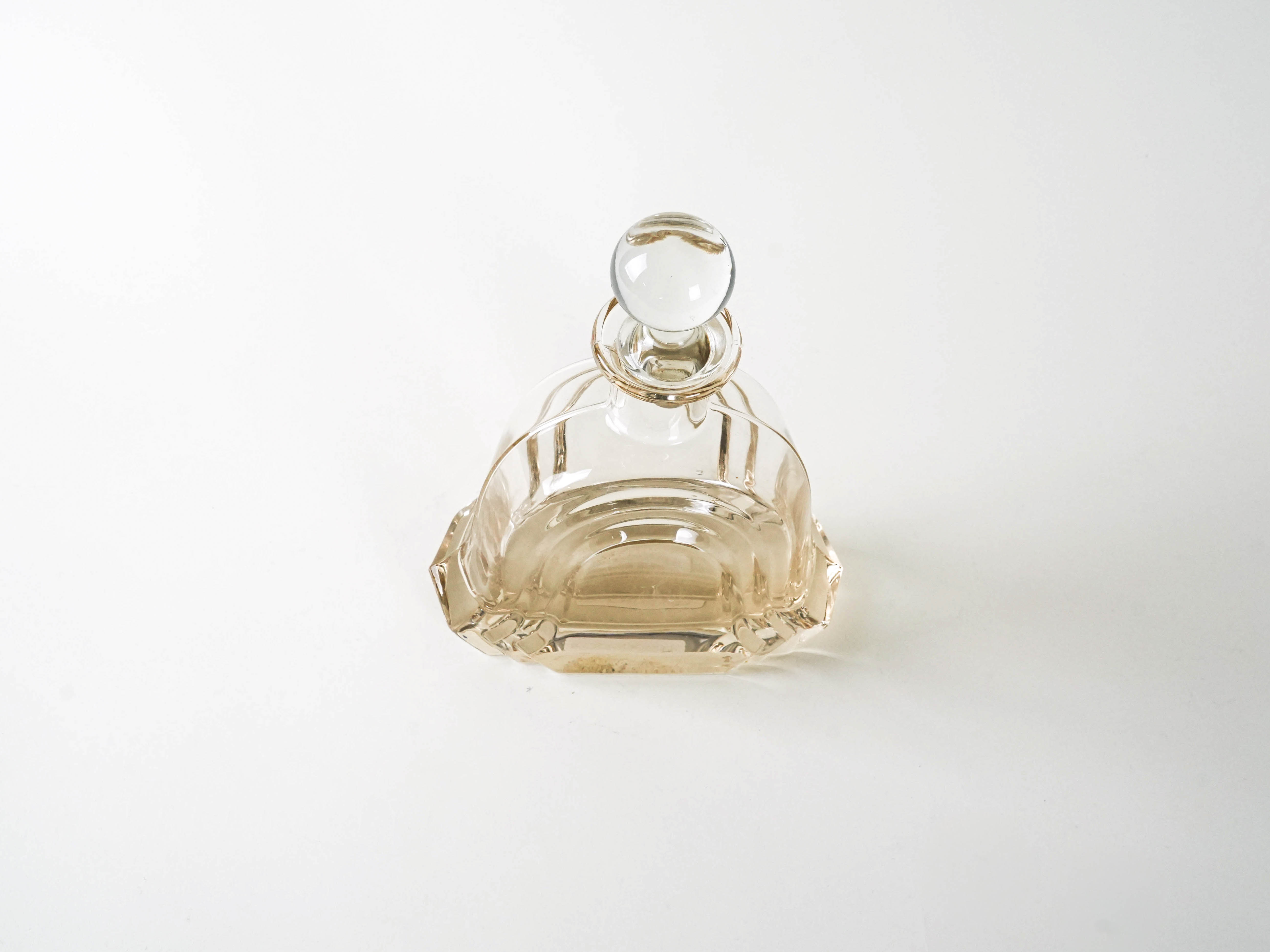 Glass carafe Transparent 1970s