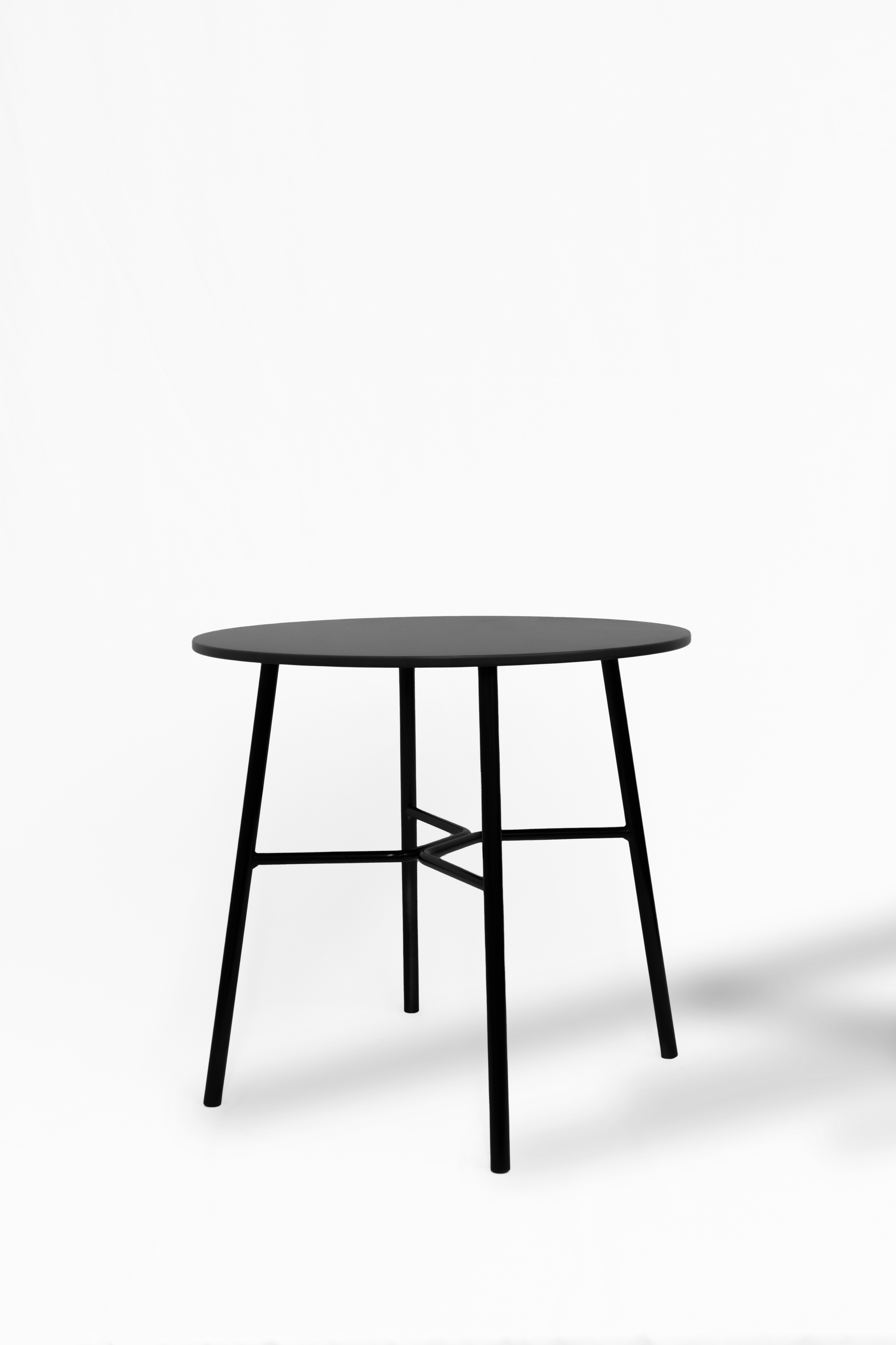 Gin Side Table Metal Black