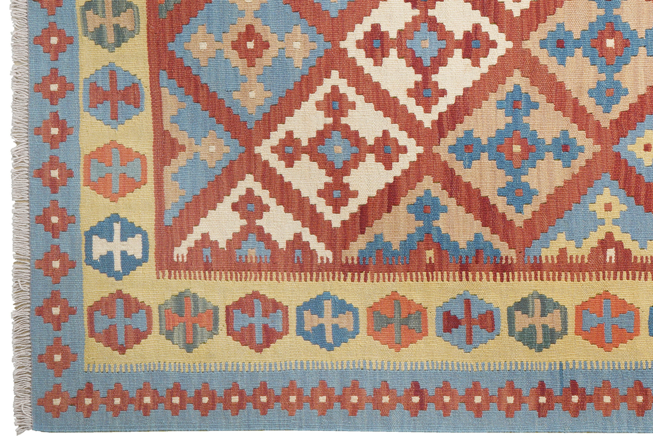 Kelim Gashgai Wool Multicolored