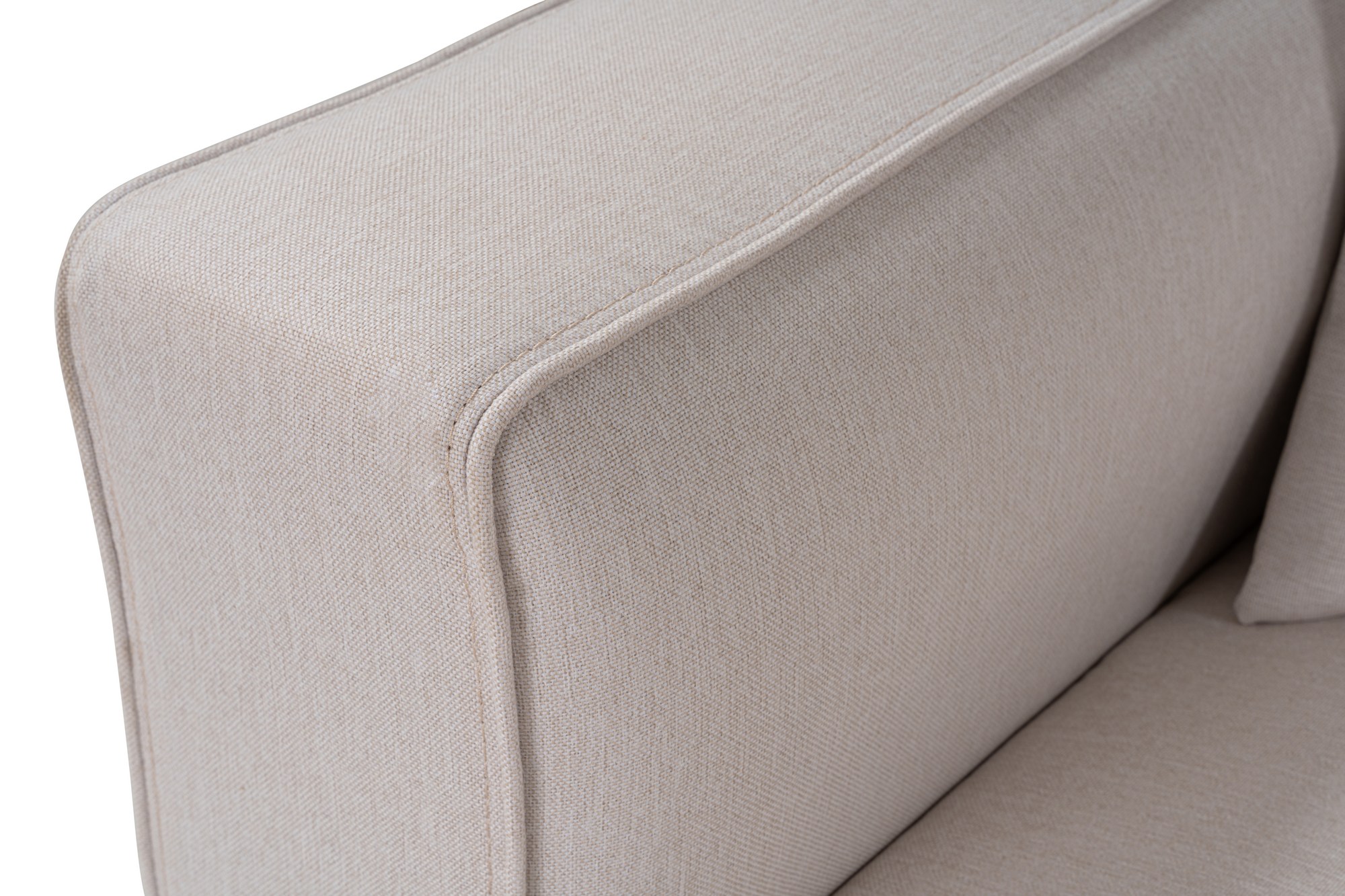 Mora Ecksofa Rechts Beige