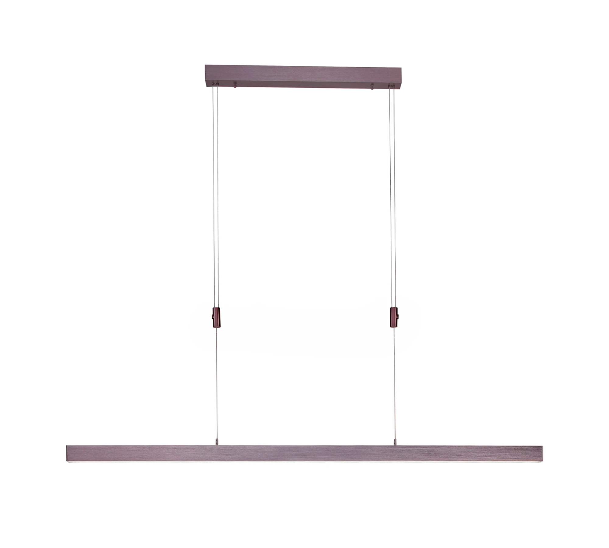 LED Pendelleuchte 3-flammig Aluminium