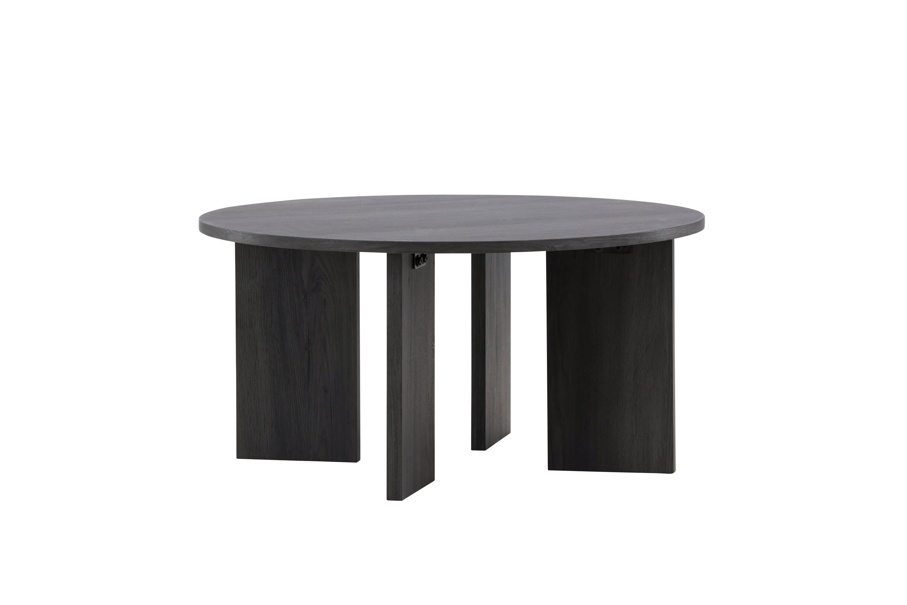 Askerön Coffee table FSC Black ⌀80cm