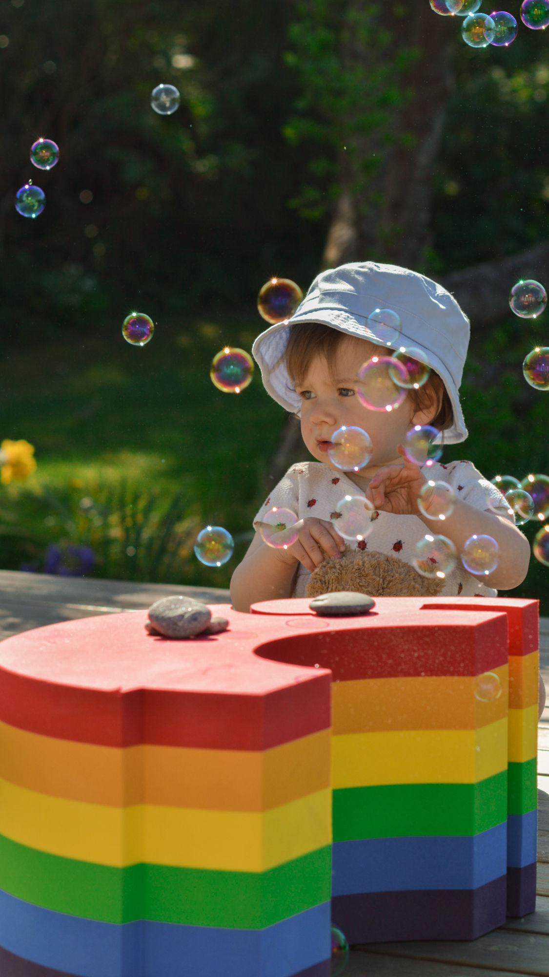 Elephant Big Stool Colorful