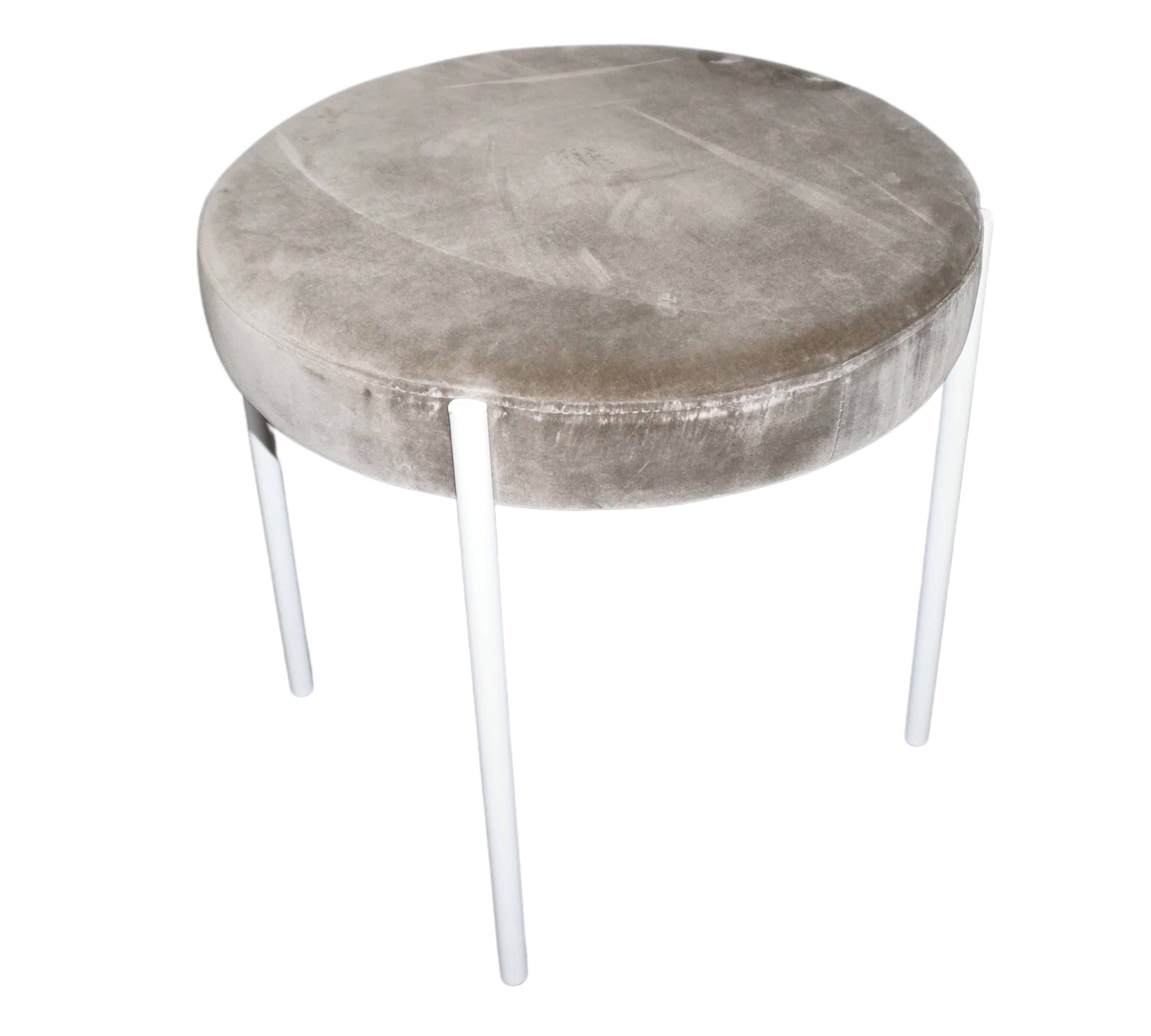 Series 430 Hocker Samt Taupe