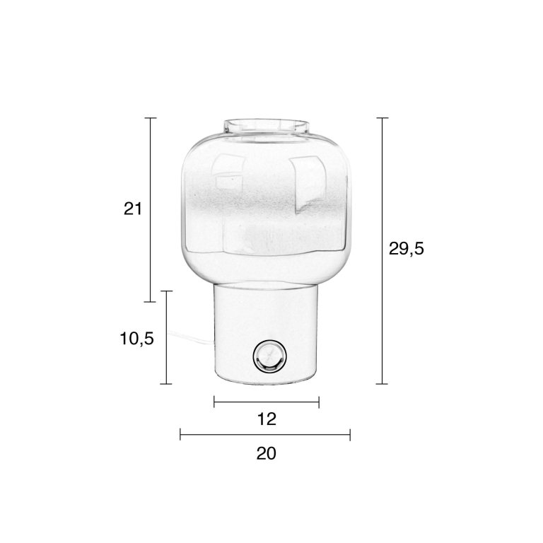 Moody Table Lamp Black