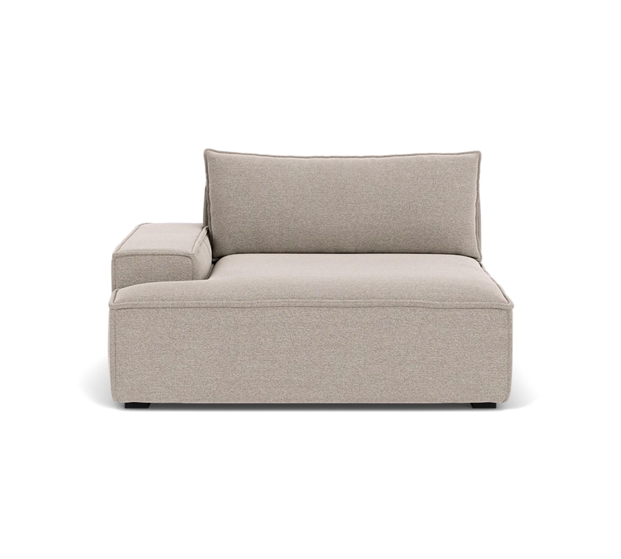 Daphne 1-Seater Module Left Agnes Brown