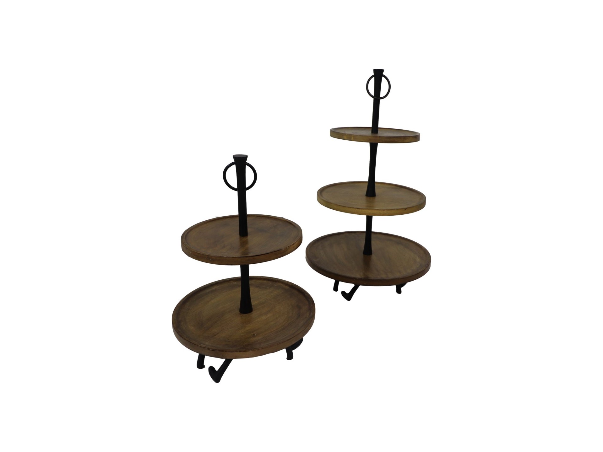 Etagere Mangoholz Metall