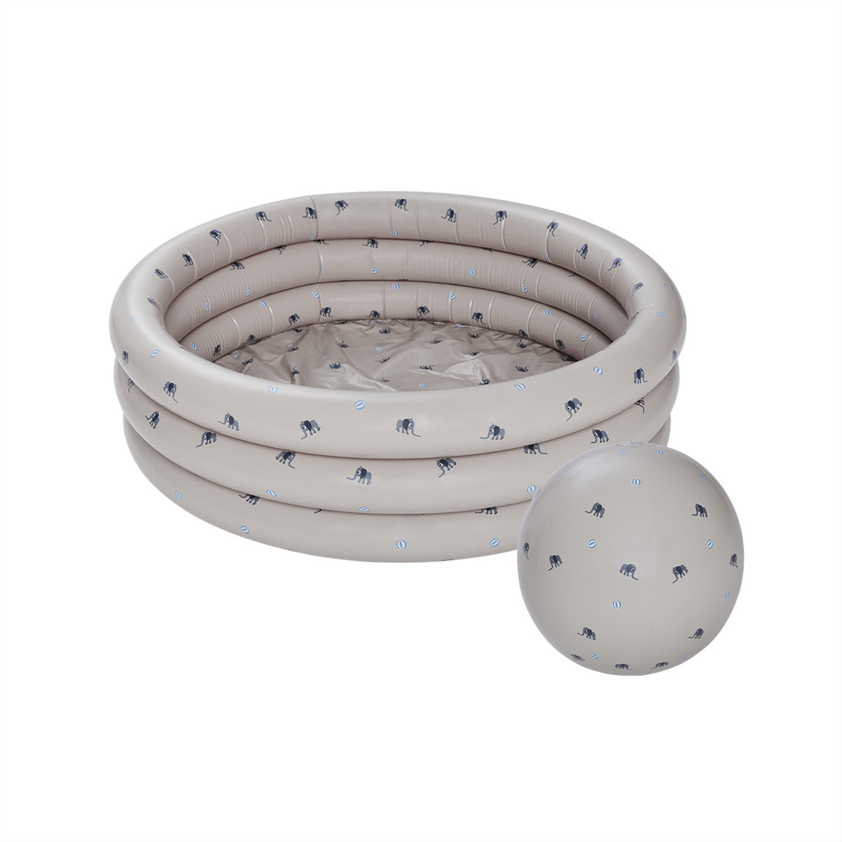 Elefant Schwimmbad Klein & Strandball