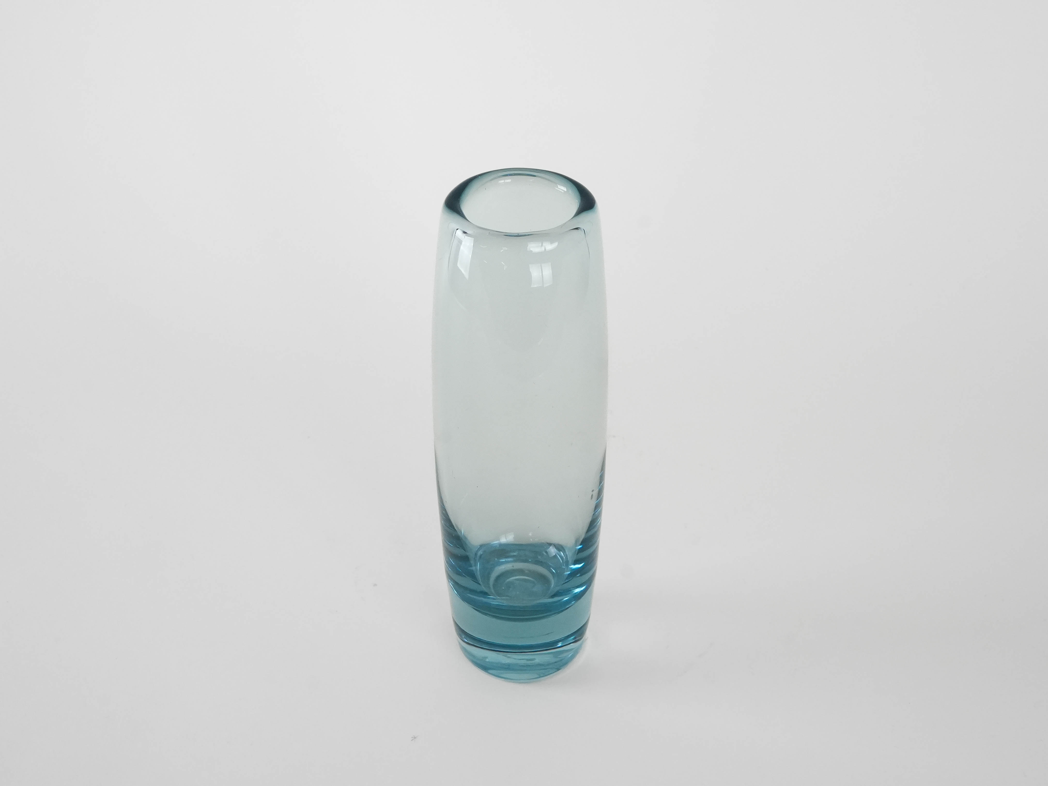Glasvase Transparent 1950er Jahre Per Lütken