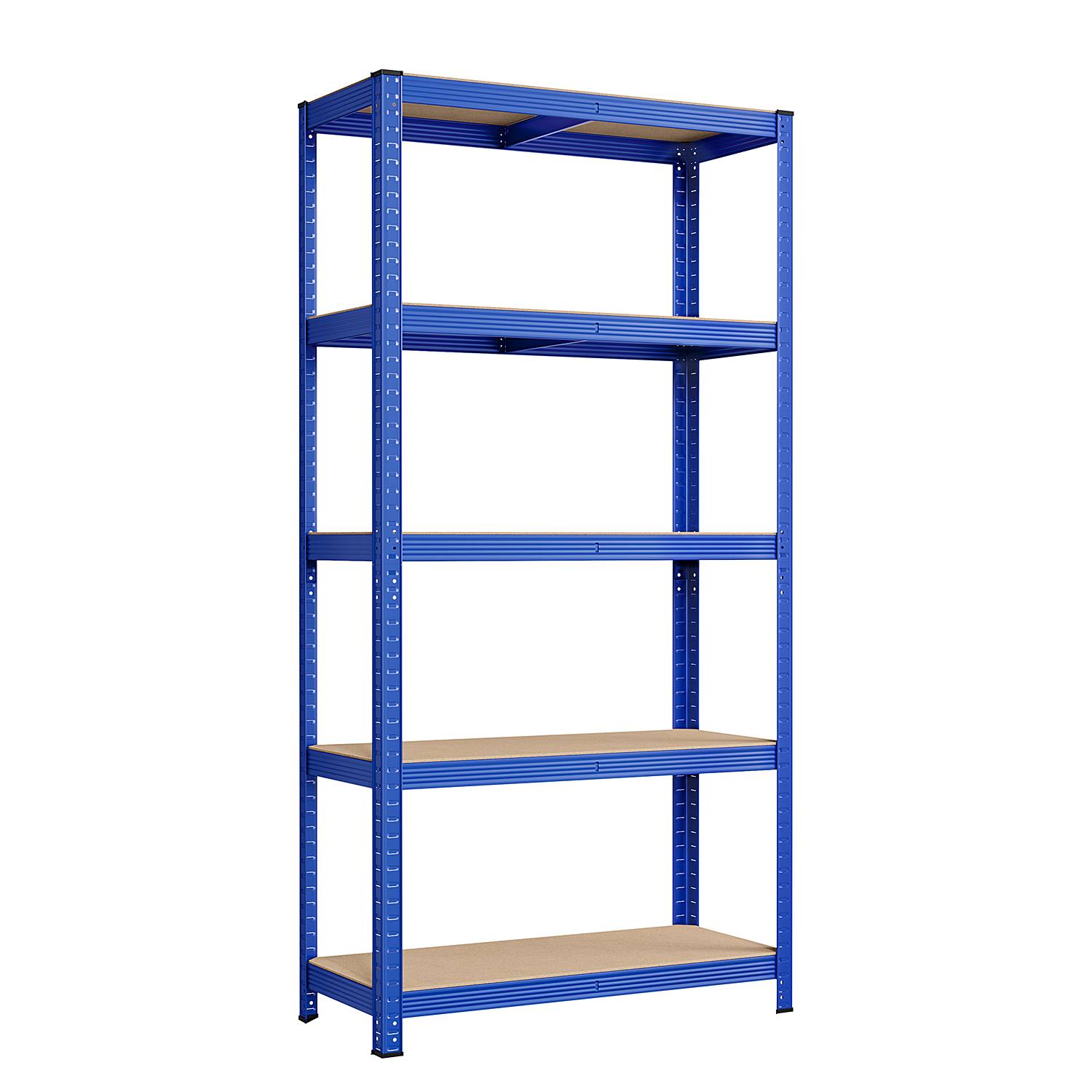 Heavy-duty shelving Hastal steel blue
