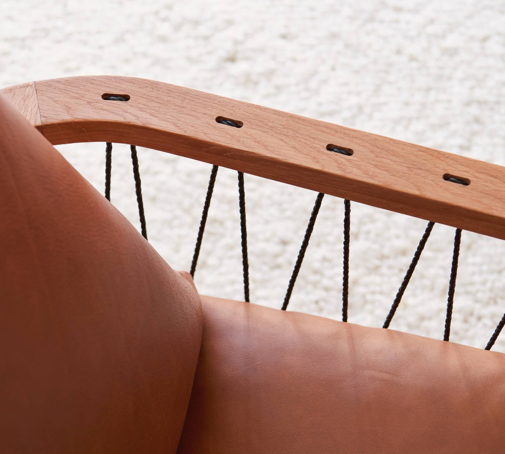 Enzo Sessel Leather Bronze