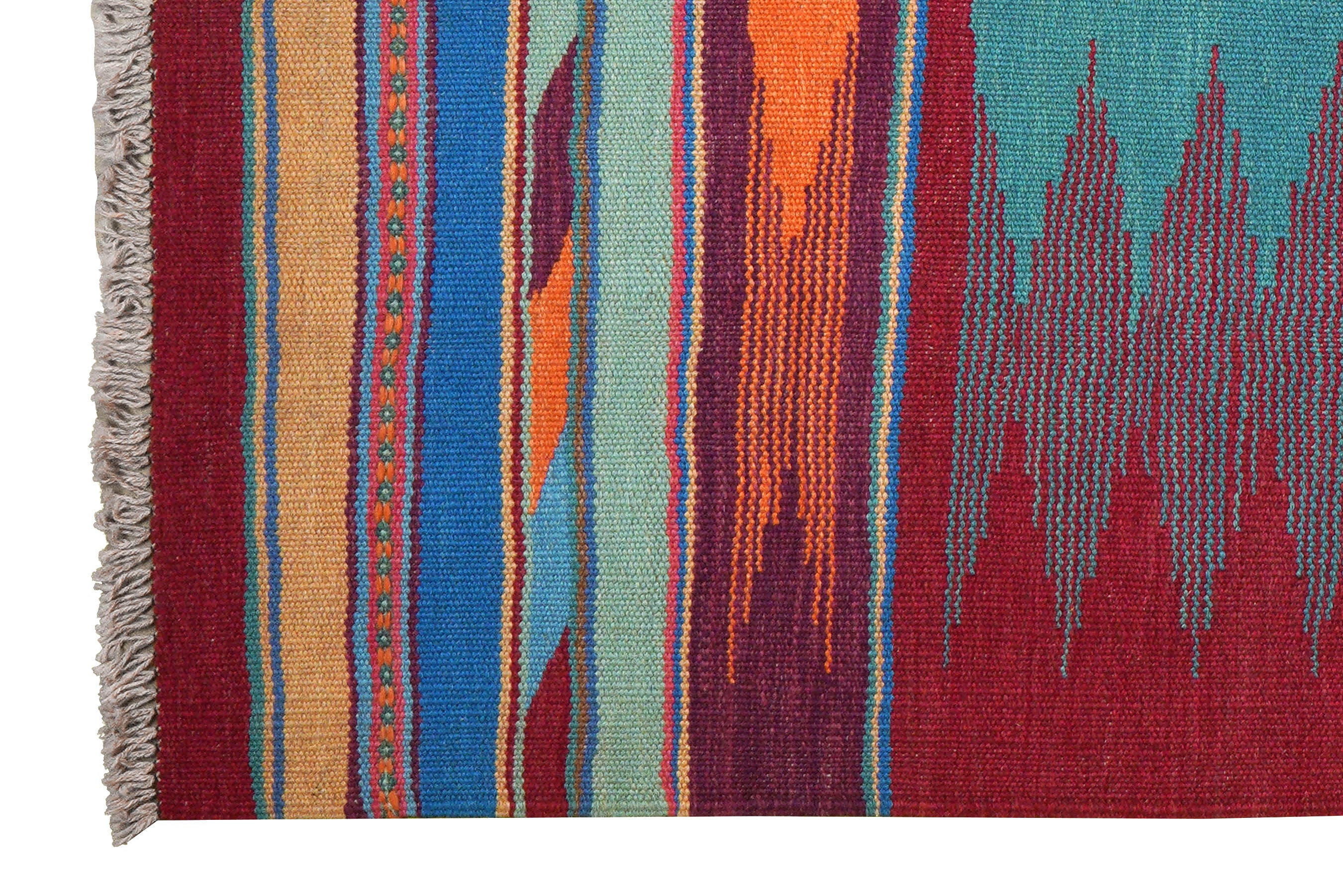 Kilim Gashgai Teppich Mehrfarbig