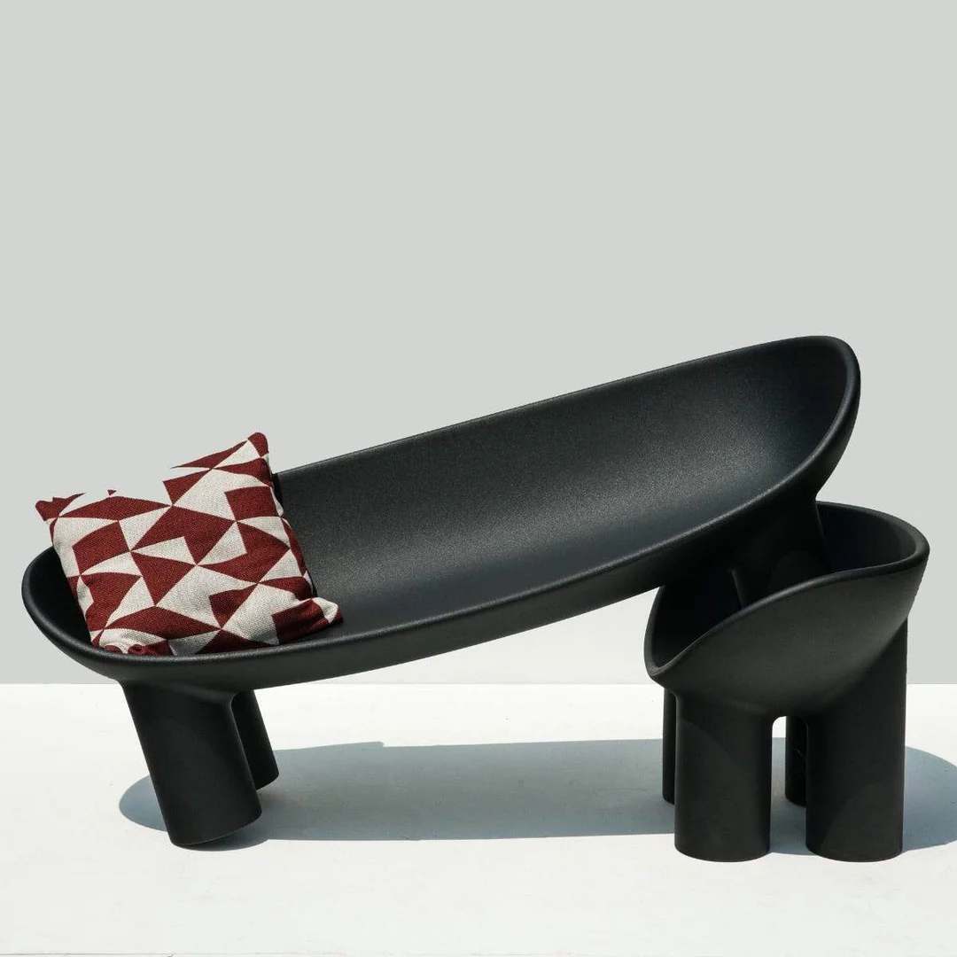 Roly Poly Sofa Schwarz