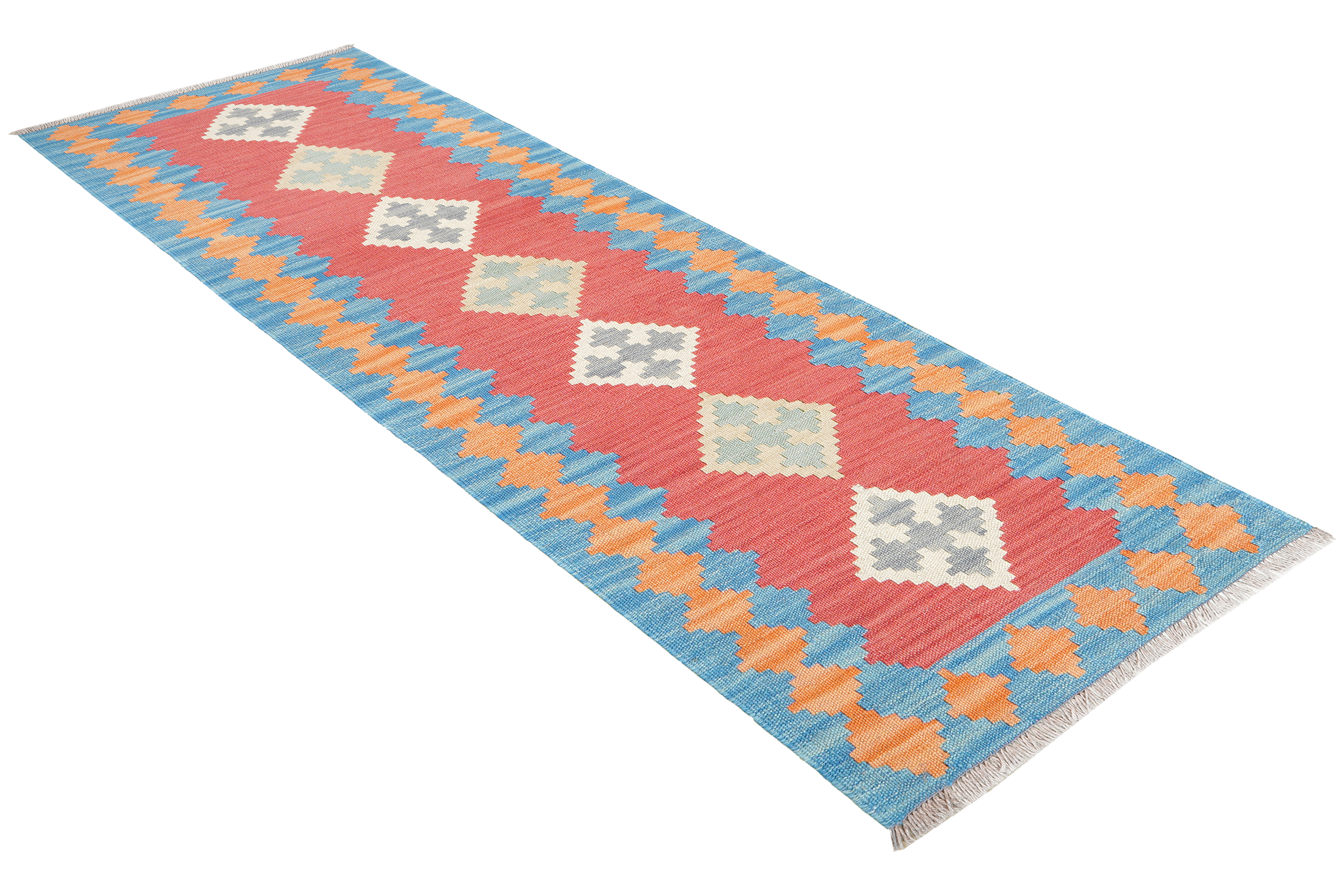 Kelim Gashgai Wool Multicolored