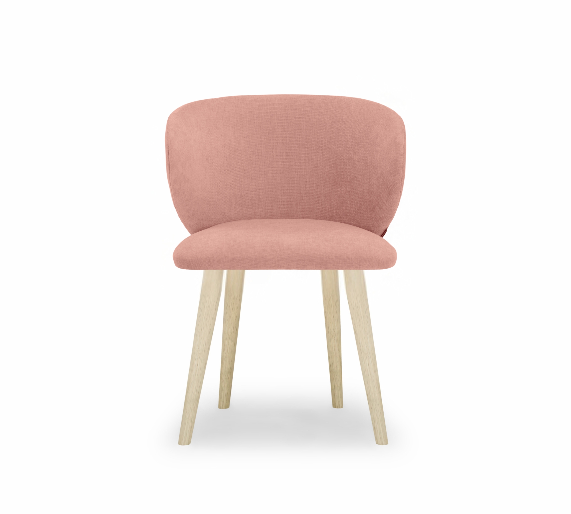 Ellie Esszimmerstuhl Velour Lux Vintage Rosa