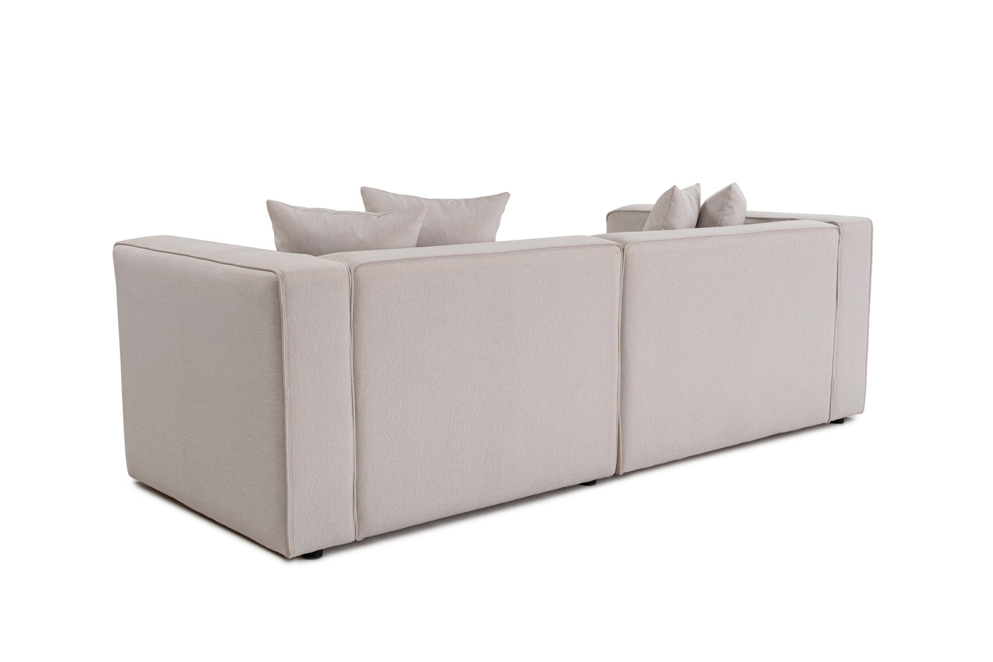 Mora Ecksofa Rechts Beige